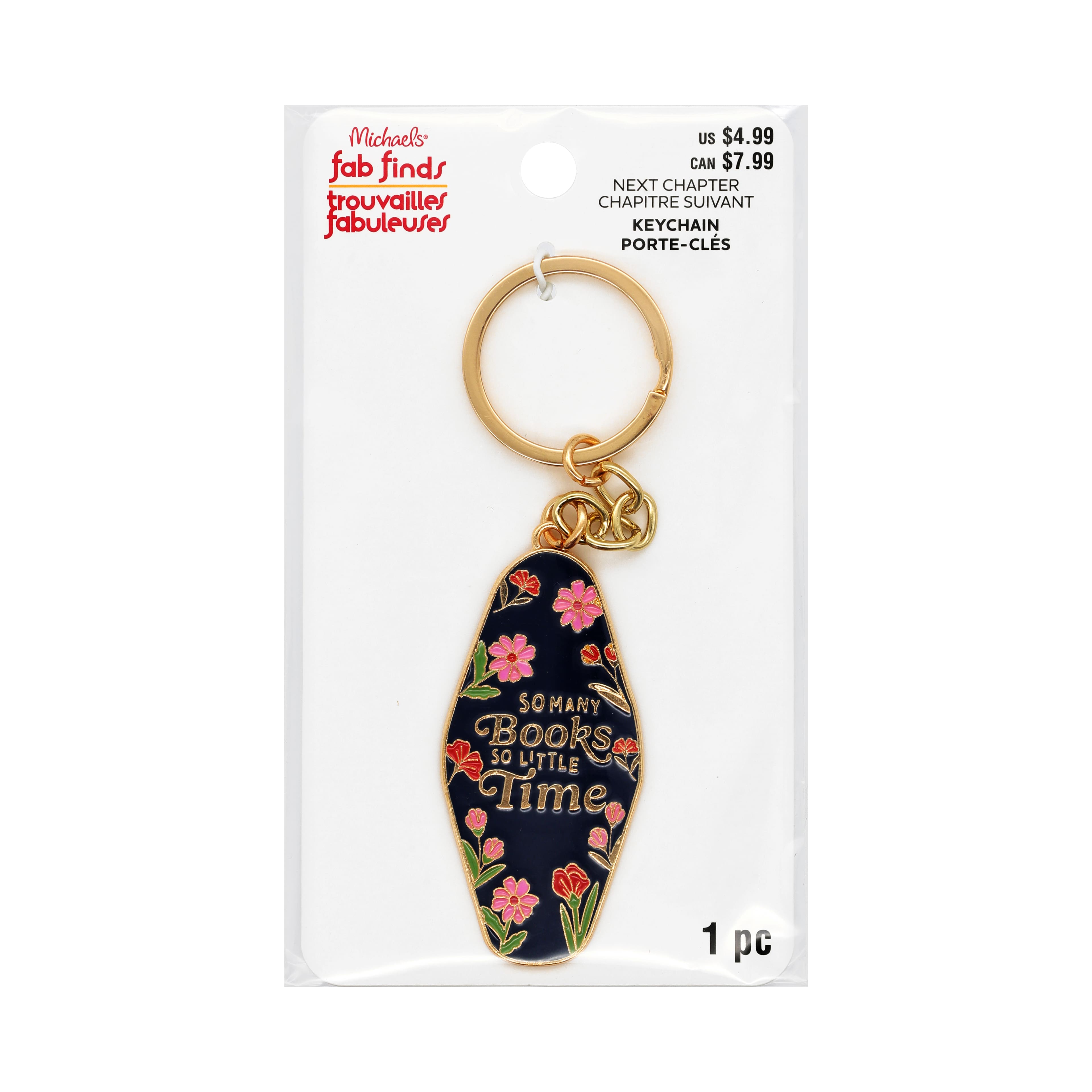 Assorted Next Chapter Keychain, 1pc. by Fab Finds