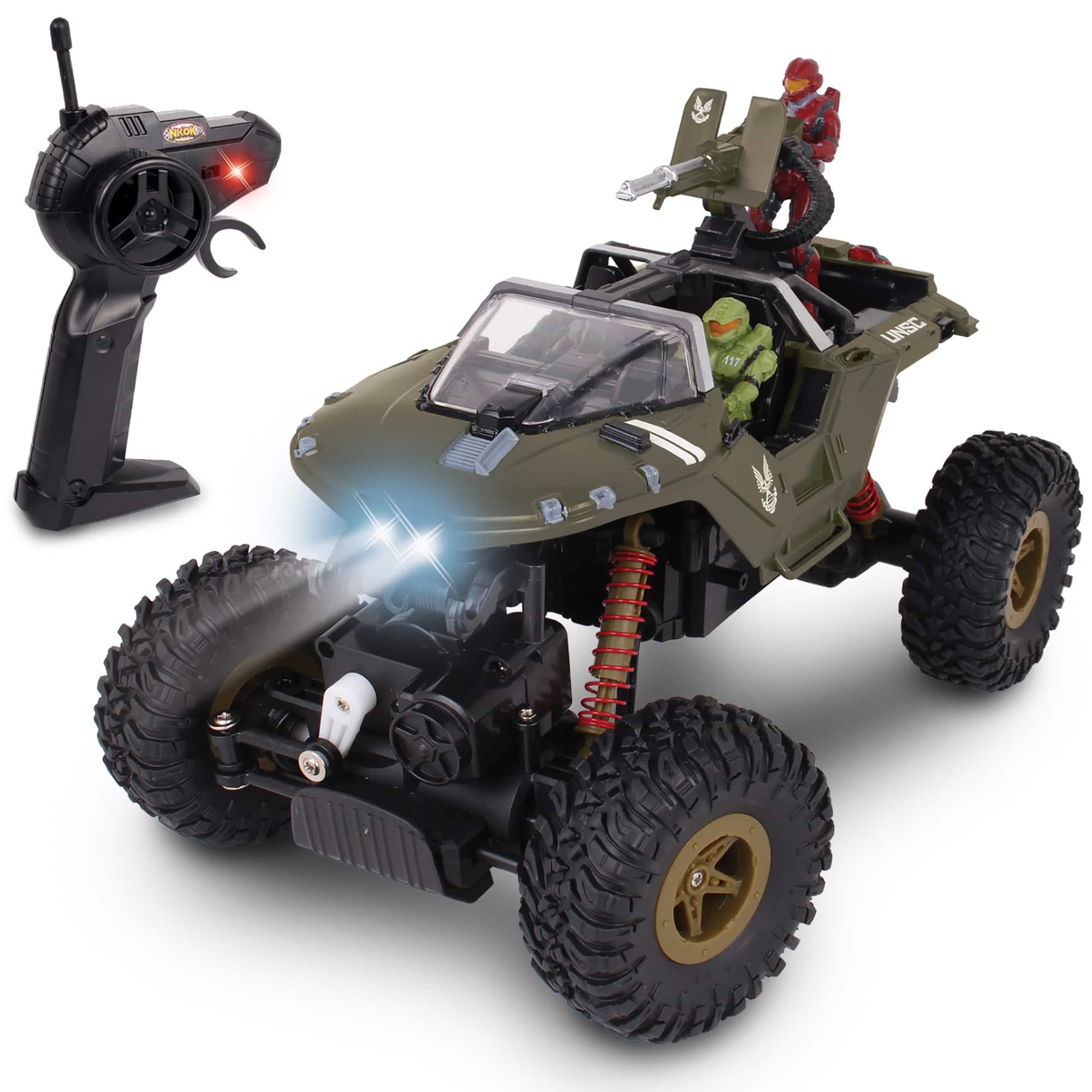 NKOK HALO Infinite R/C UNSC Warthog Rock Hog Rock Climber