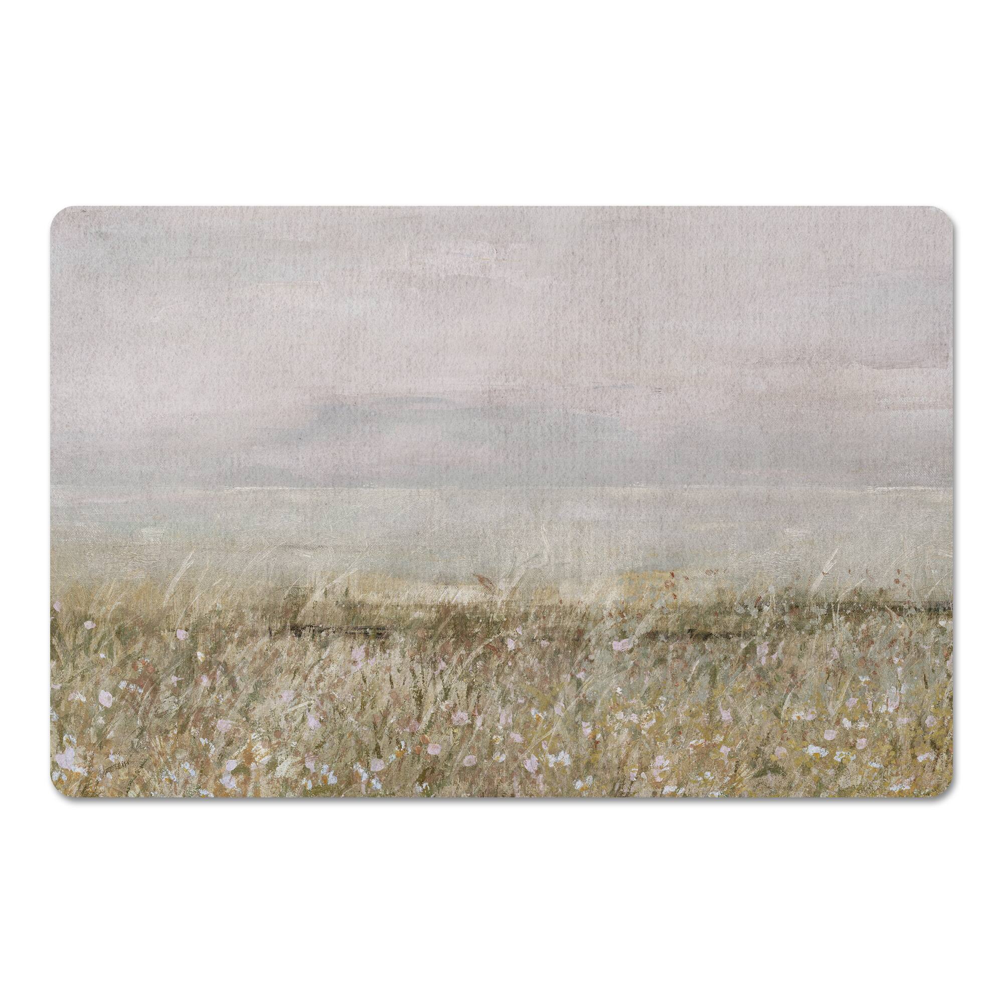 18" x 27" Abstract Textured Landscape Floor Mat