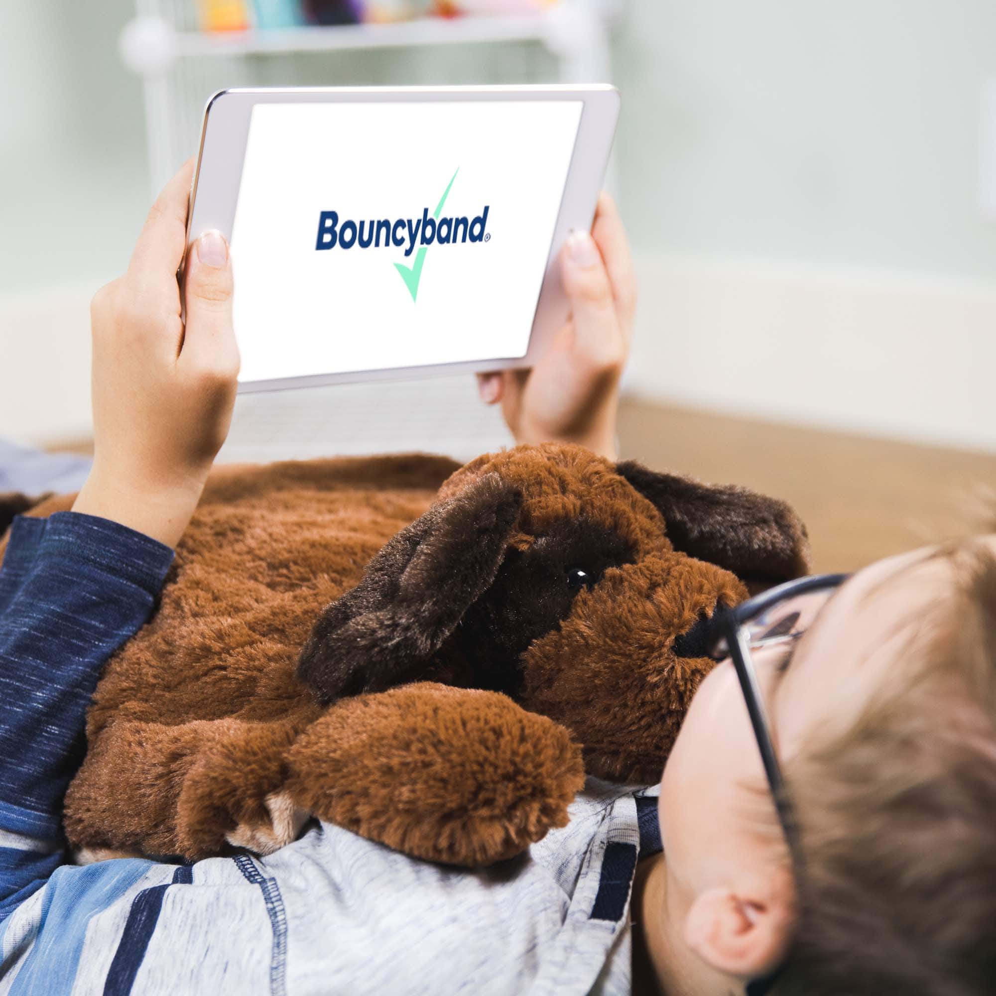 Bouncyband® Puppy Washable Sensory Plush Lap Pad