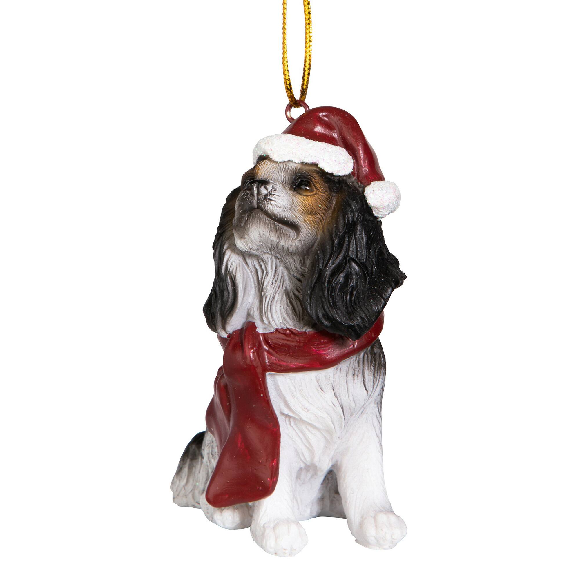Design Toscano 3.5&#x22; Cavalier King Charles Spaniel Ornament Sculpture