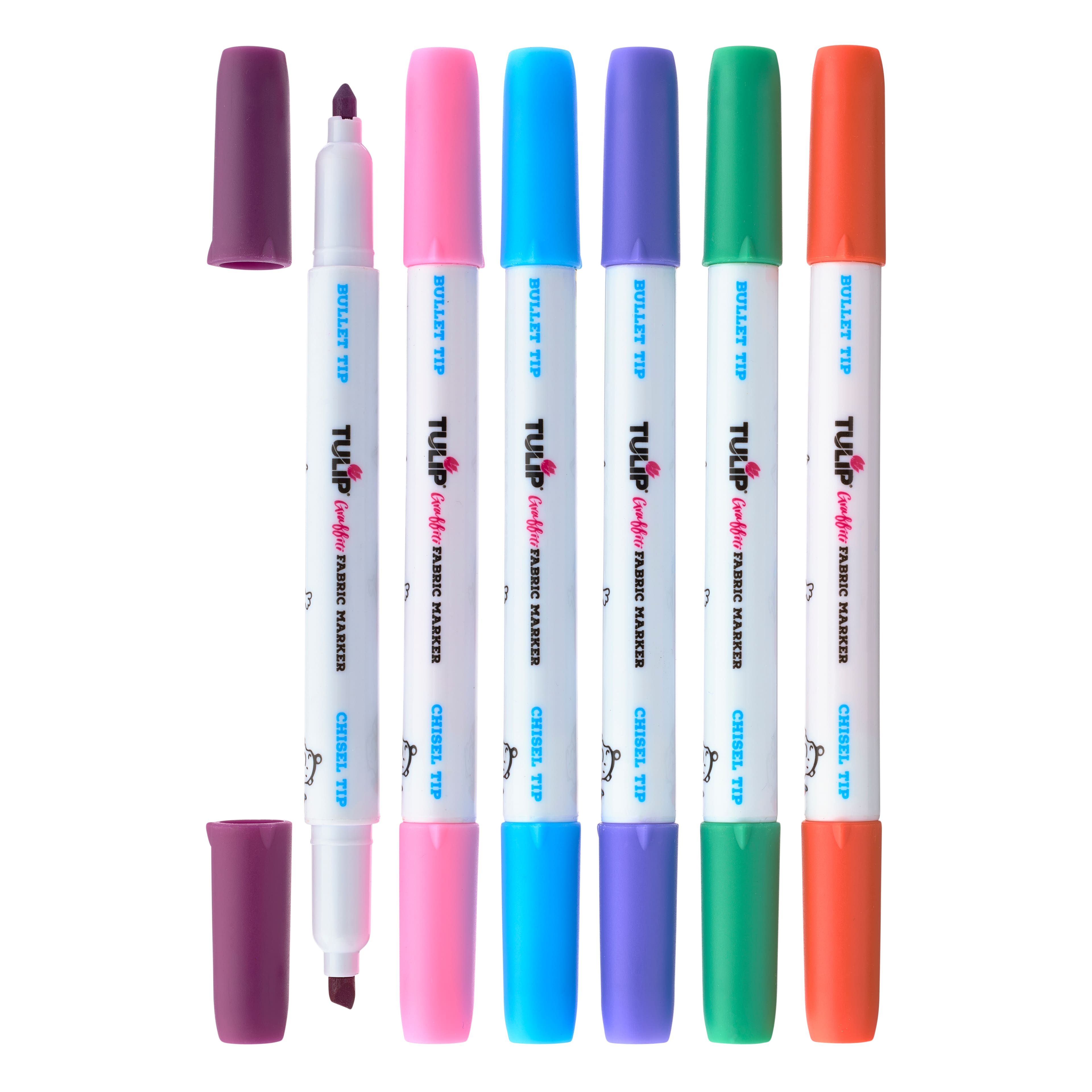 Tulip® Graffiti Fabric Markers™ Bright