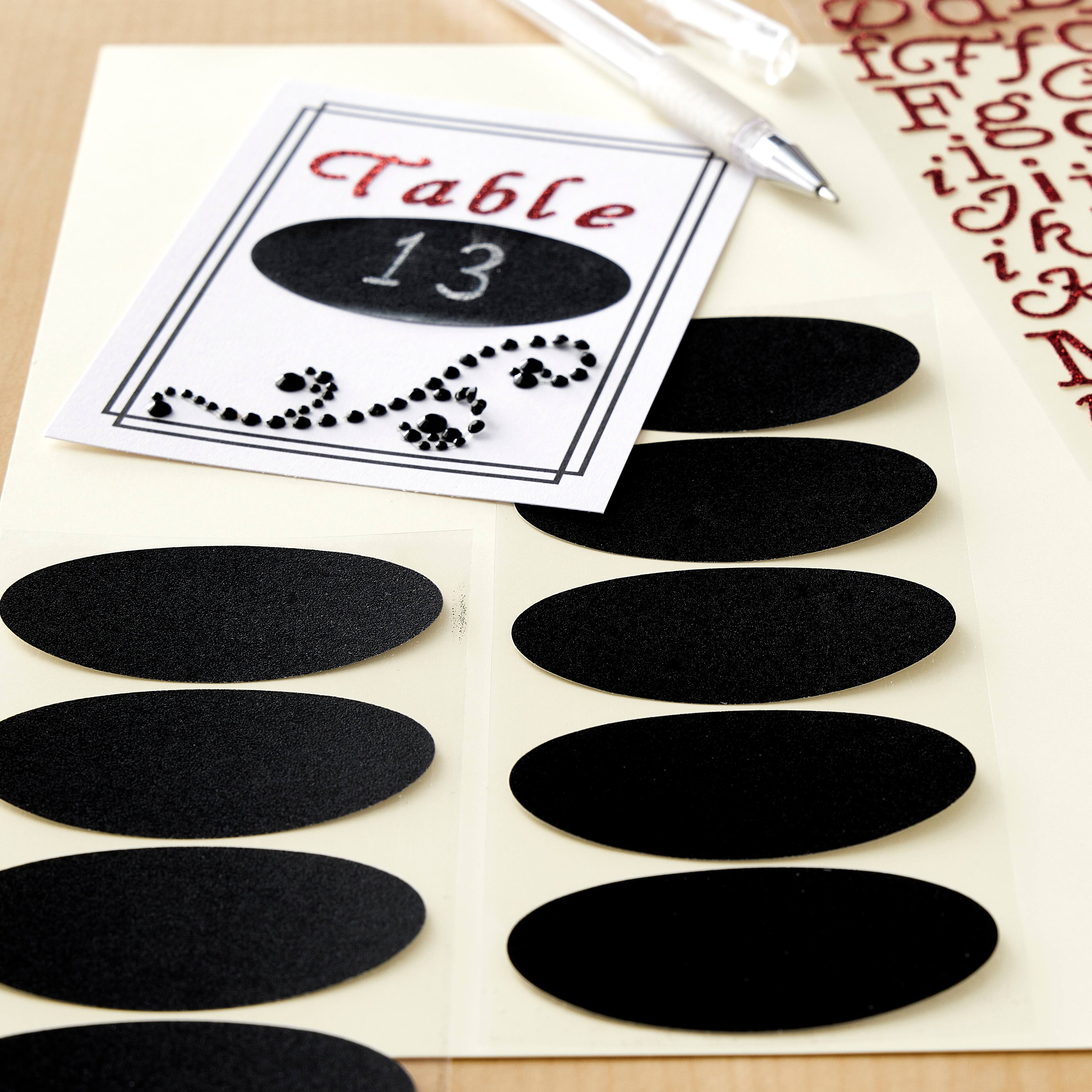 12 Packs: 20 ct. (240 total) Oval Chalkboard Labels by Recollections™