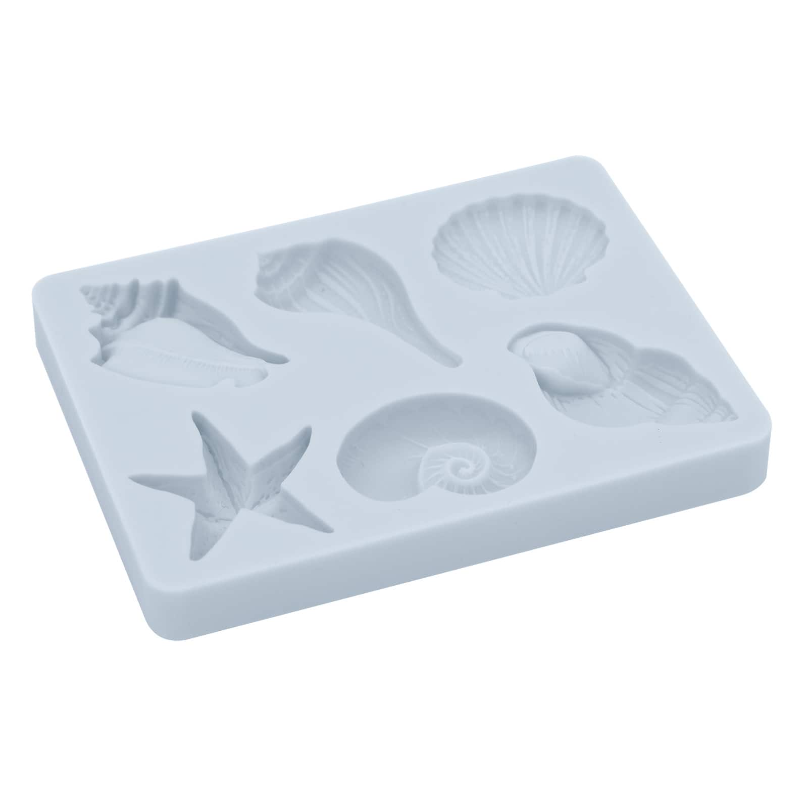 Sea Shell Silicone Fondant Mould by Makery®