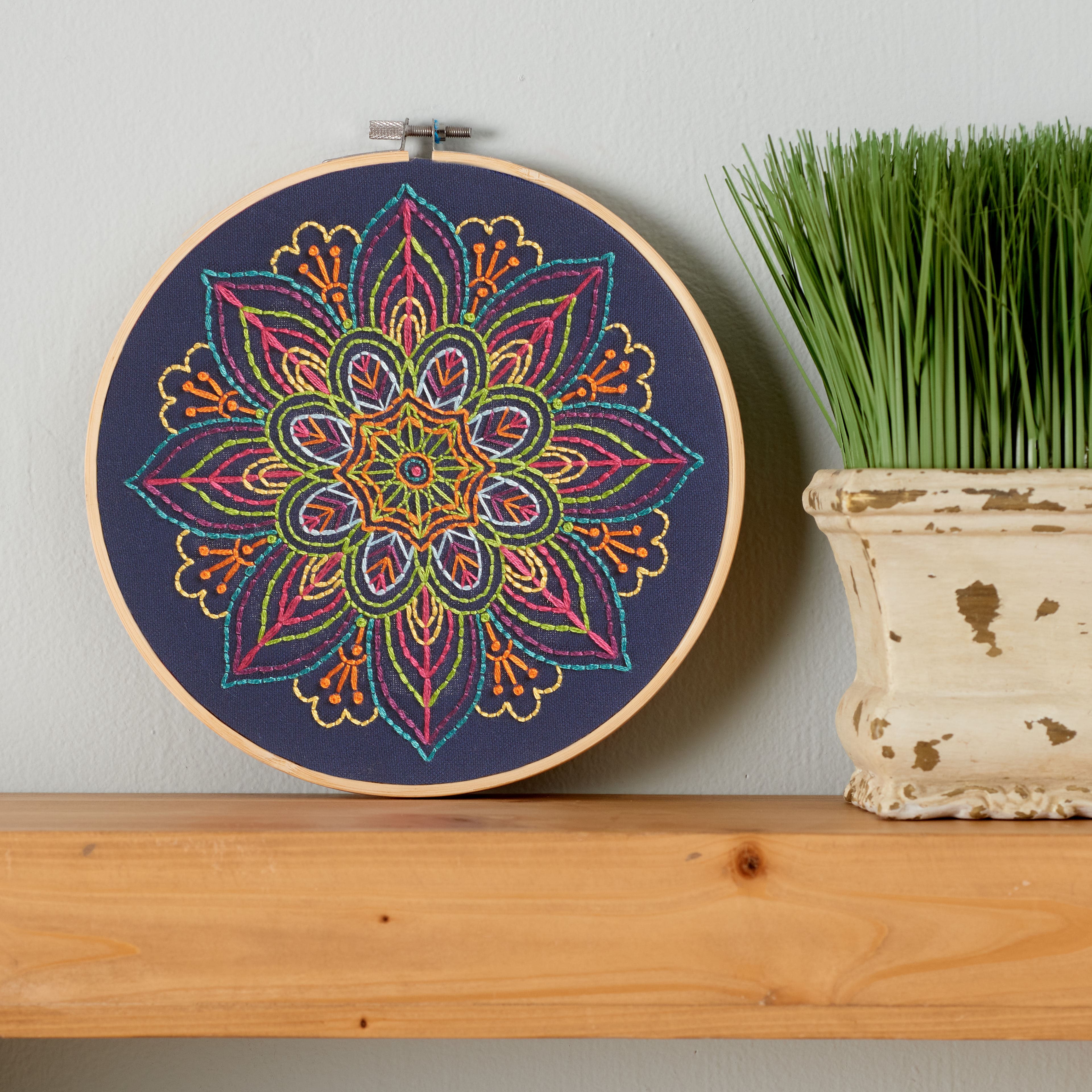 Appletons Kits - Mandala Embroidery Kit — HM Nabavian