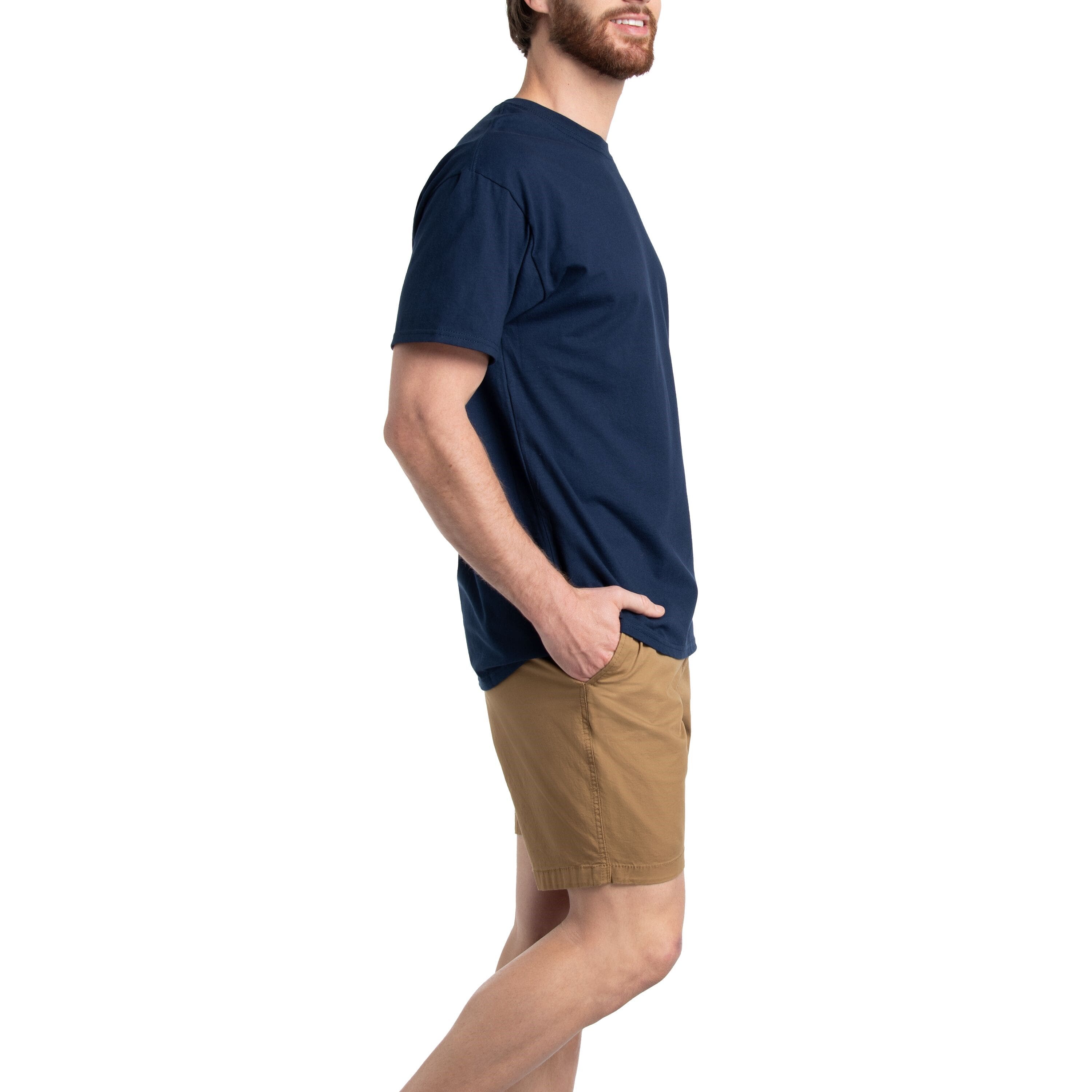 Fruit of the Loom EverSoft Mens Short Sleeve Crew T-Shirt 2 Pack