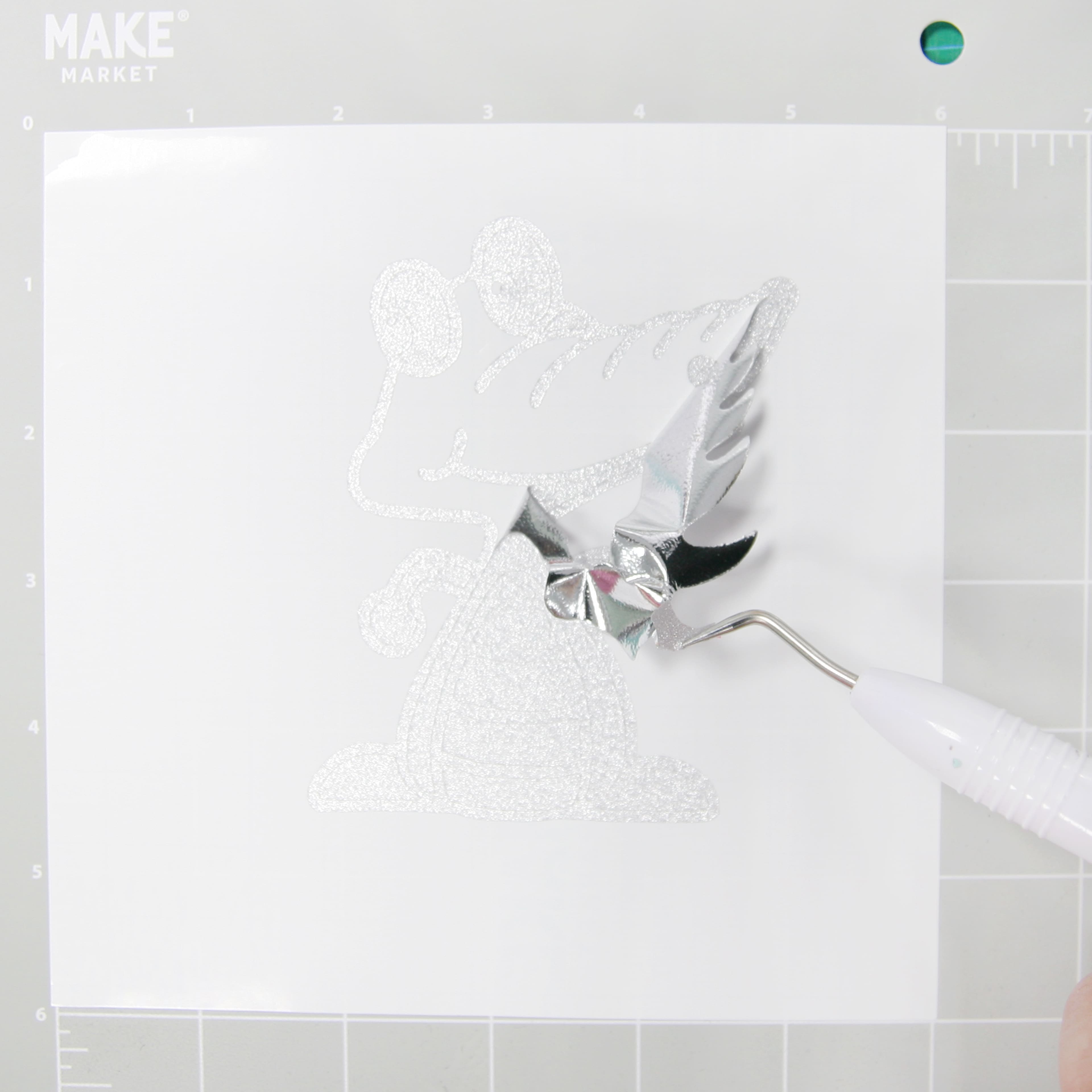 12 Pack: Glitter Permanent Vinyl by Make Market®