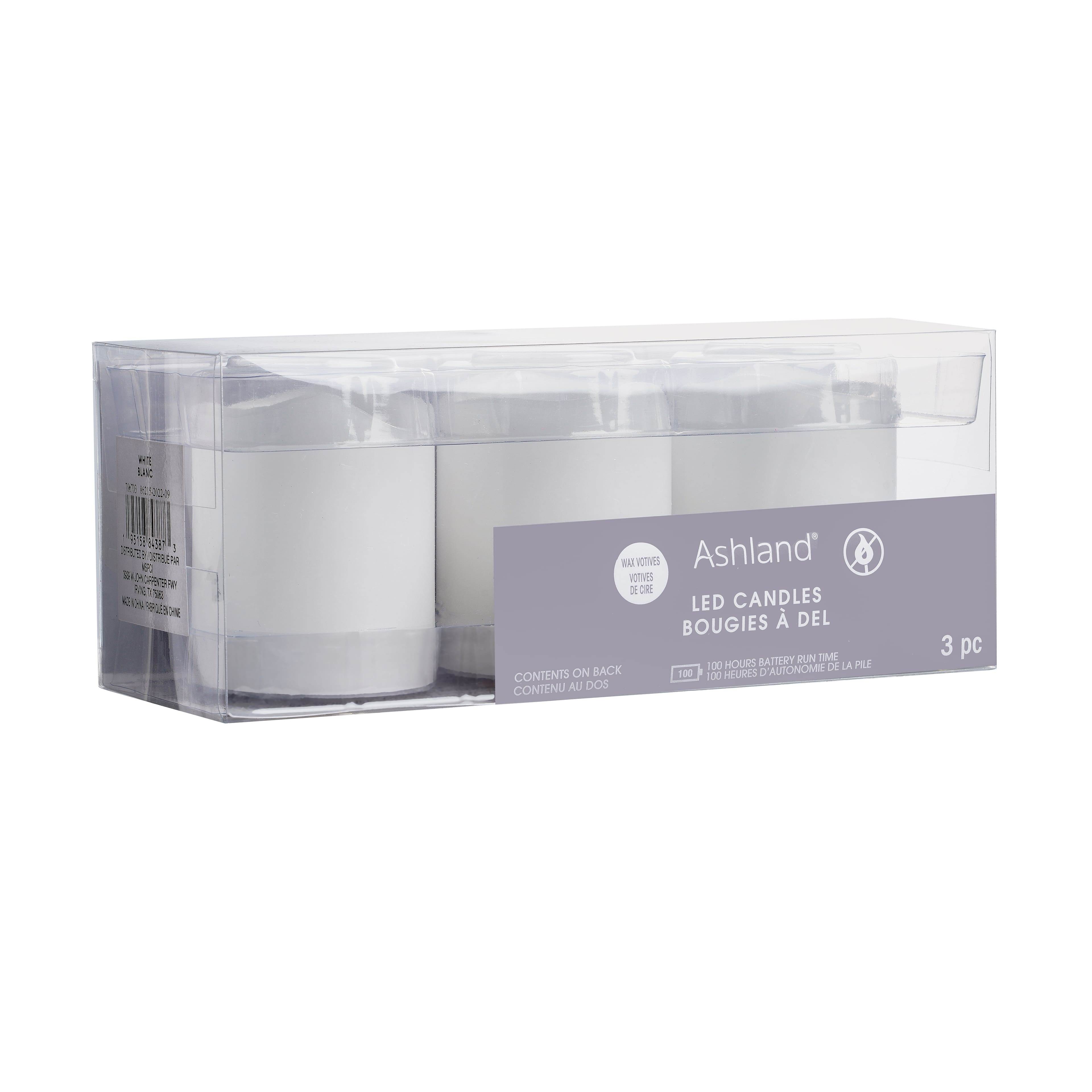 2.5&#x22; White LED Candles by Ashland&#xAE;, 3ct.