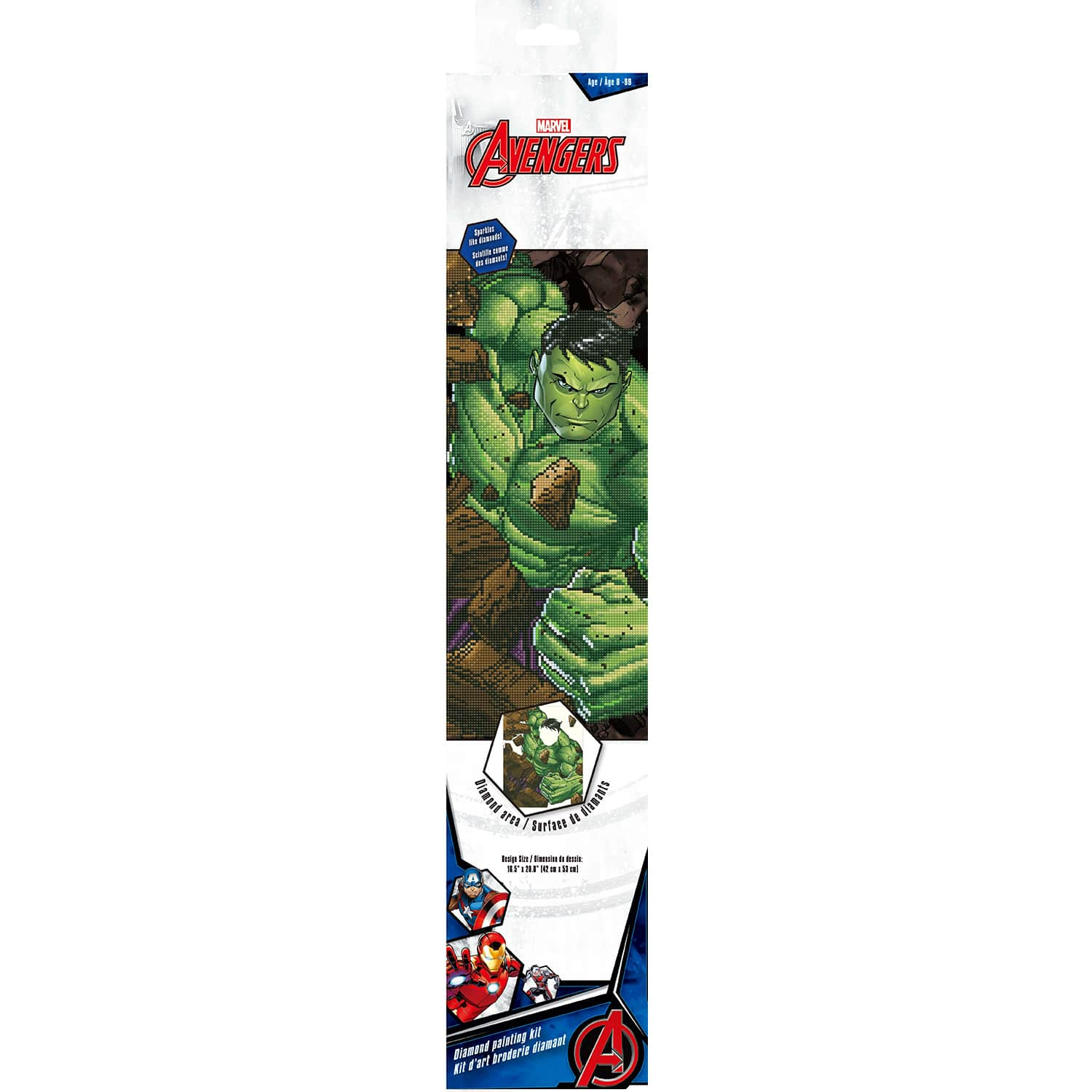 Camelot Dotz Hulk Smash Diamond Painting Kit