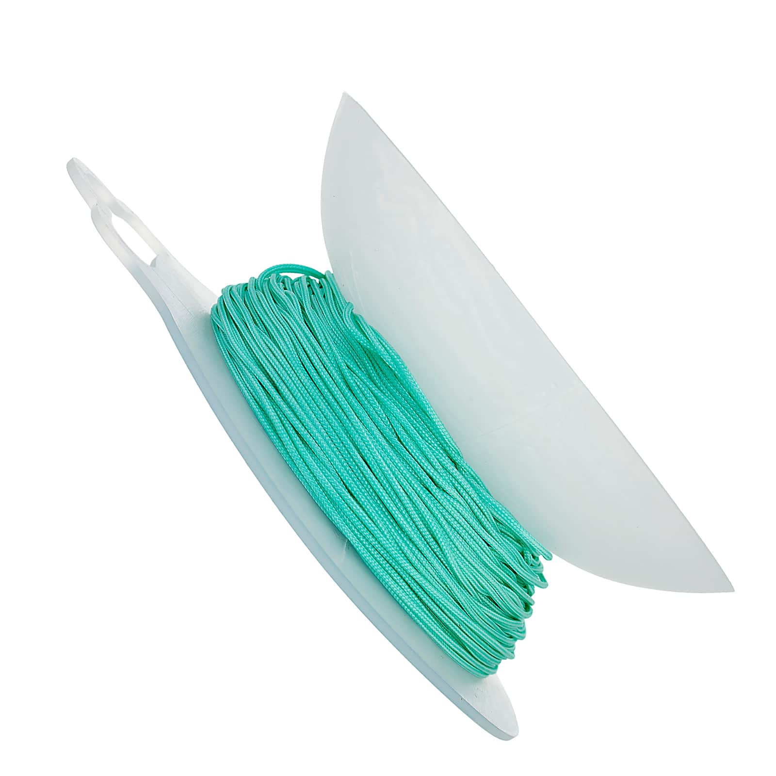 John Bead Lovely Knots 1mm Asian Knotting Cord with Bobbin, 50yd.