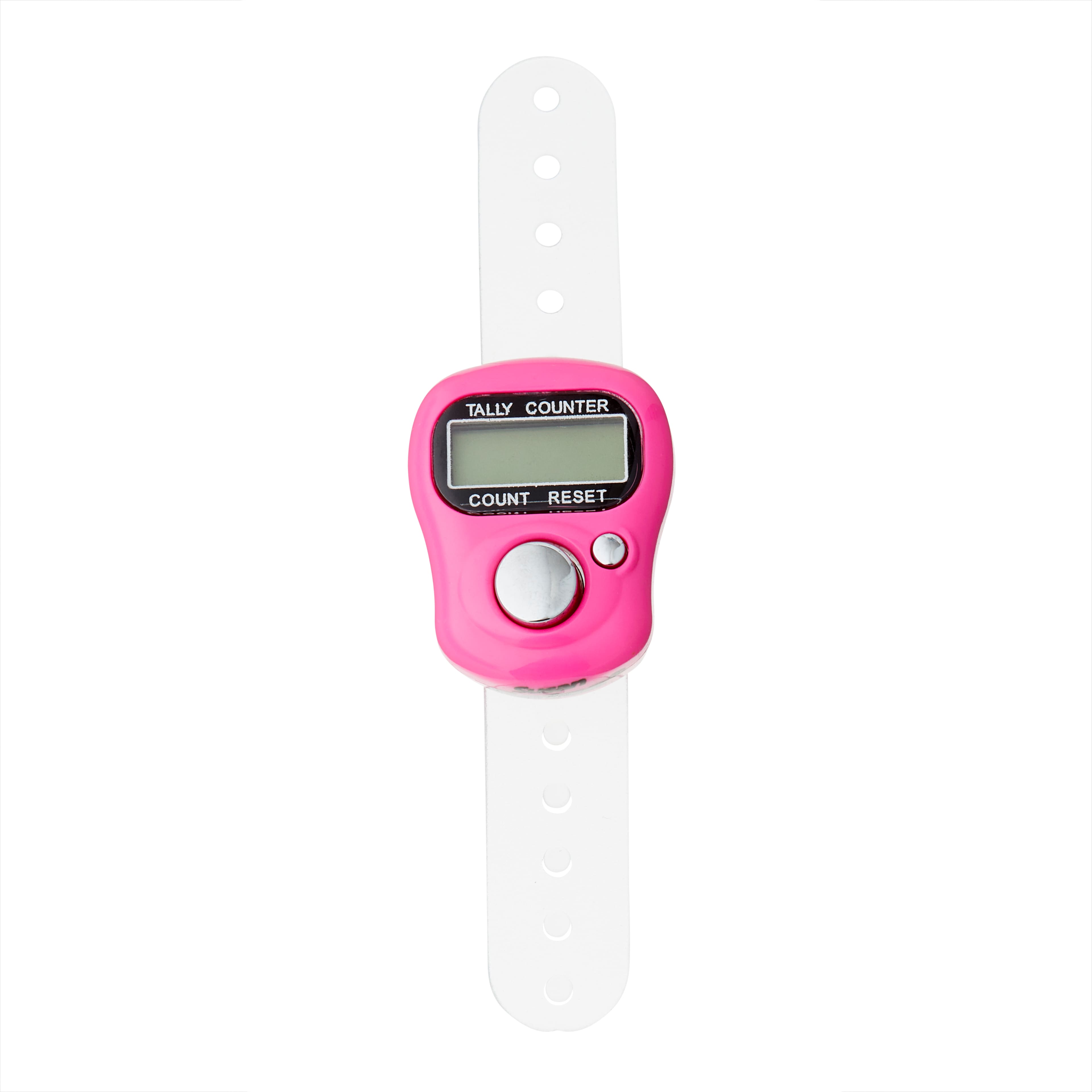 2 Piecess Hand Held Useful Digital Display Knitting Crochet Stitch Row  Tally Blue Pink Counter Knitting Row Counter