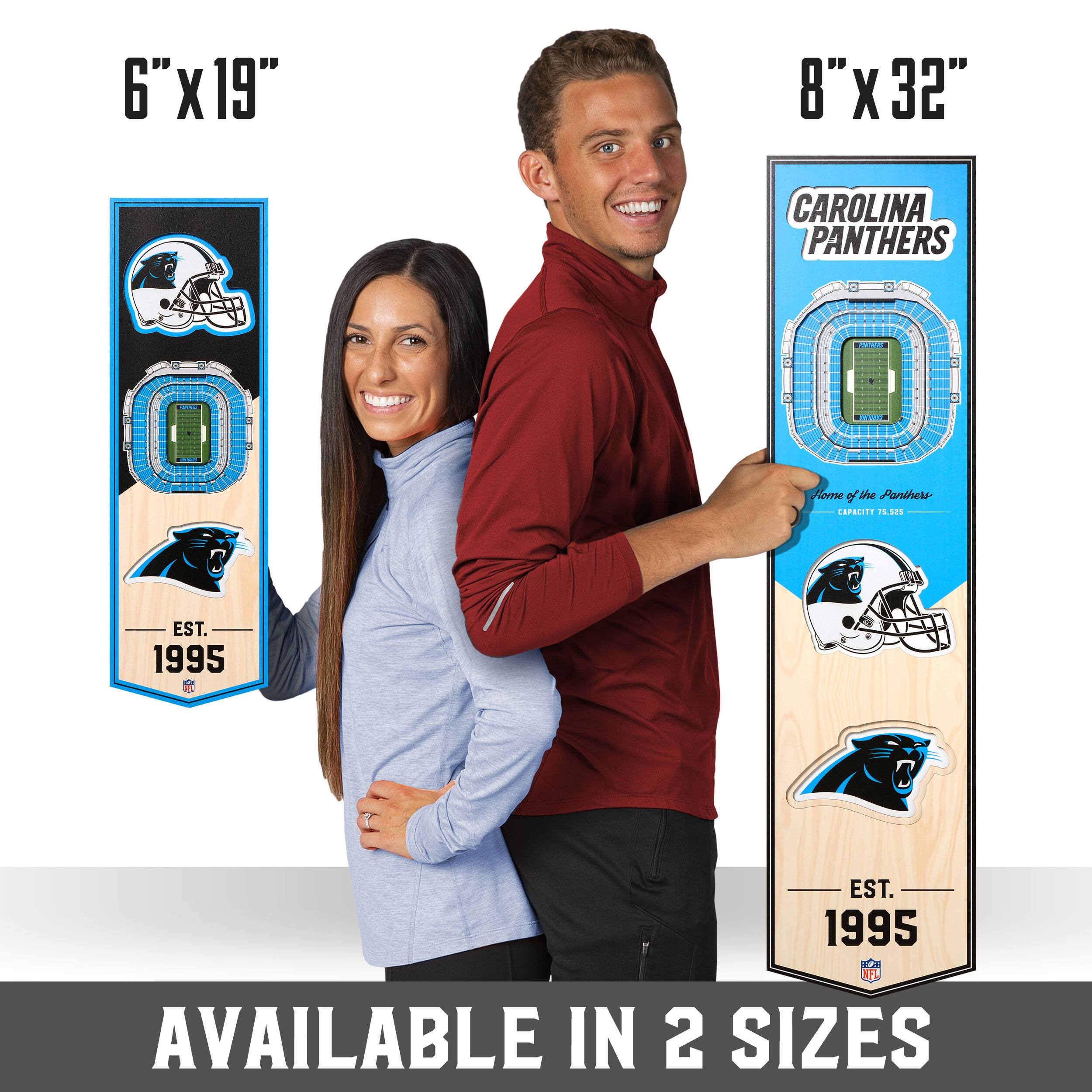 6&#x22; x 19&#x22; 3D StadiumView Banner