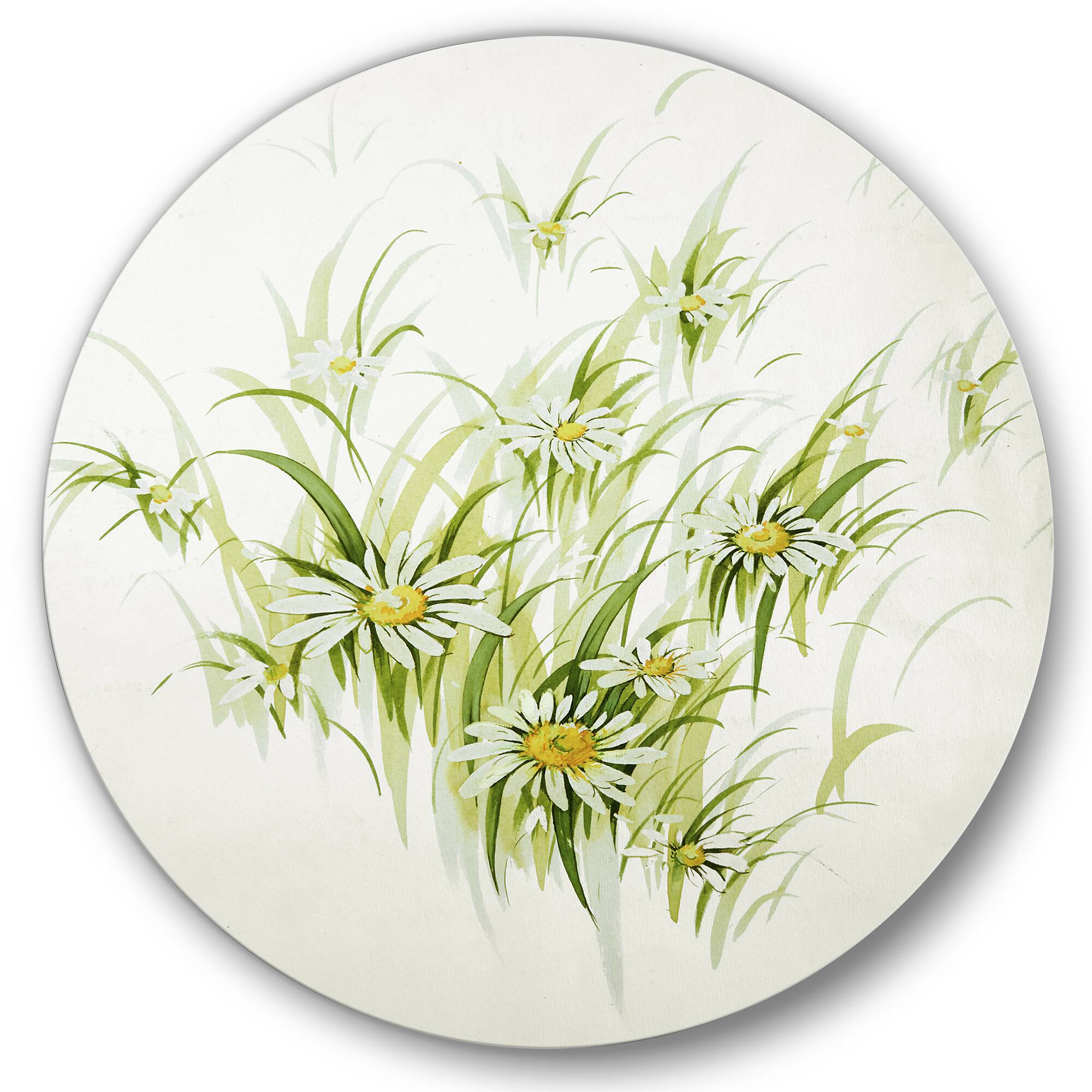 Designart - Retro Drawing of Flowers I