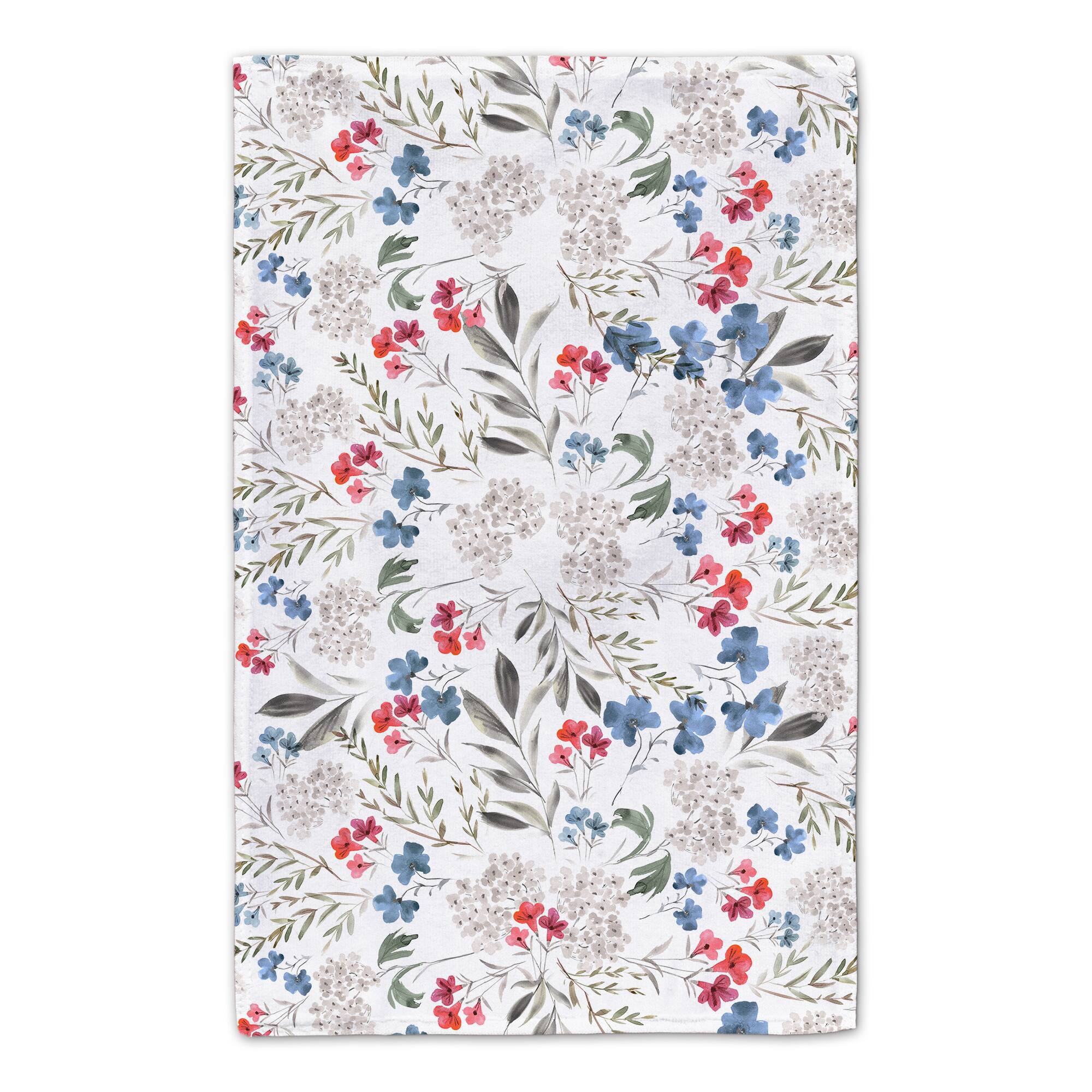 Floral America Tea Towel Set