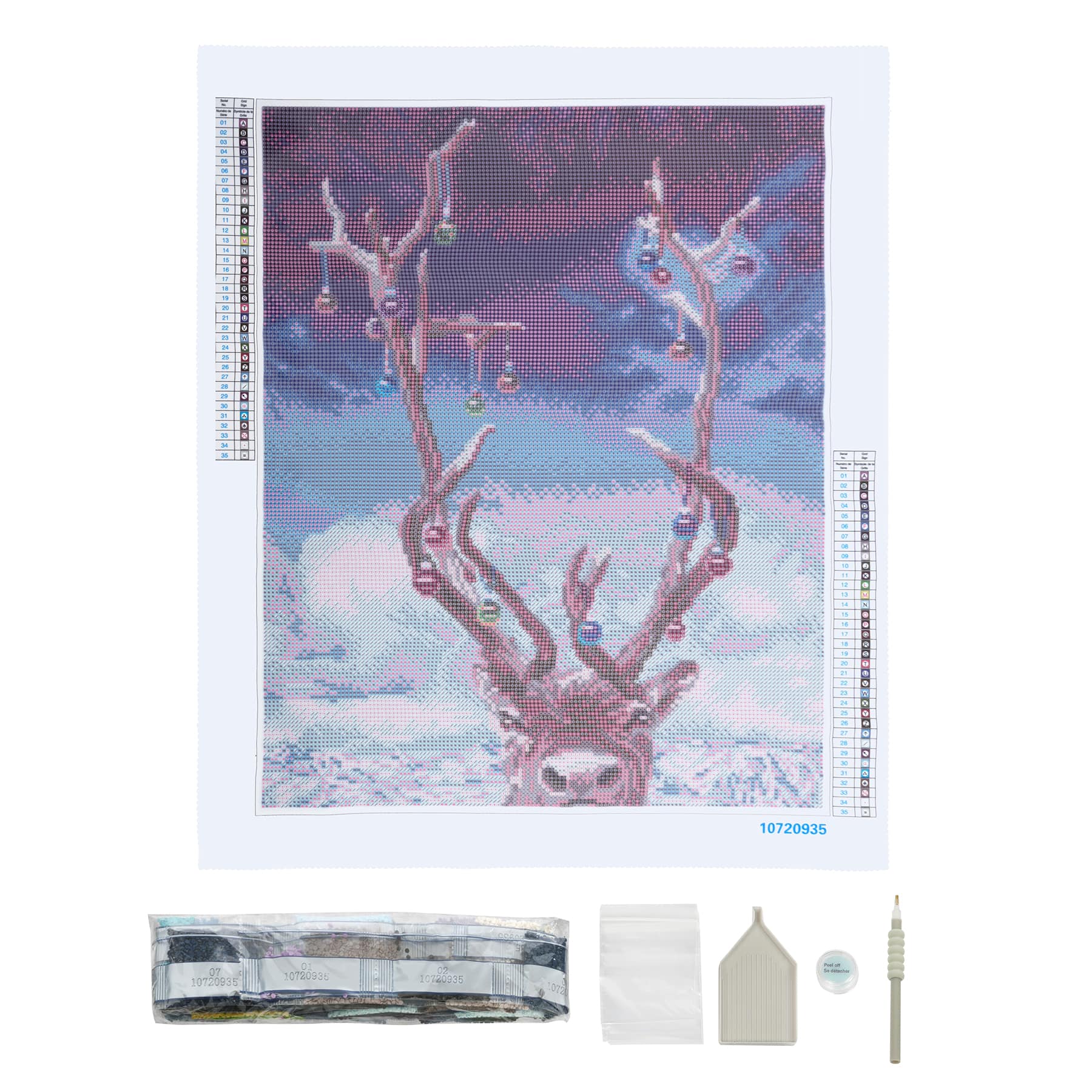 Santa Diamond Art Card Kit by Make Market® Christmas-Christmas Crafts 