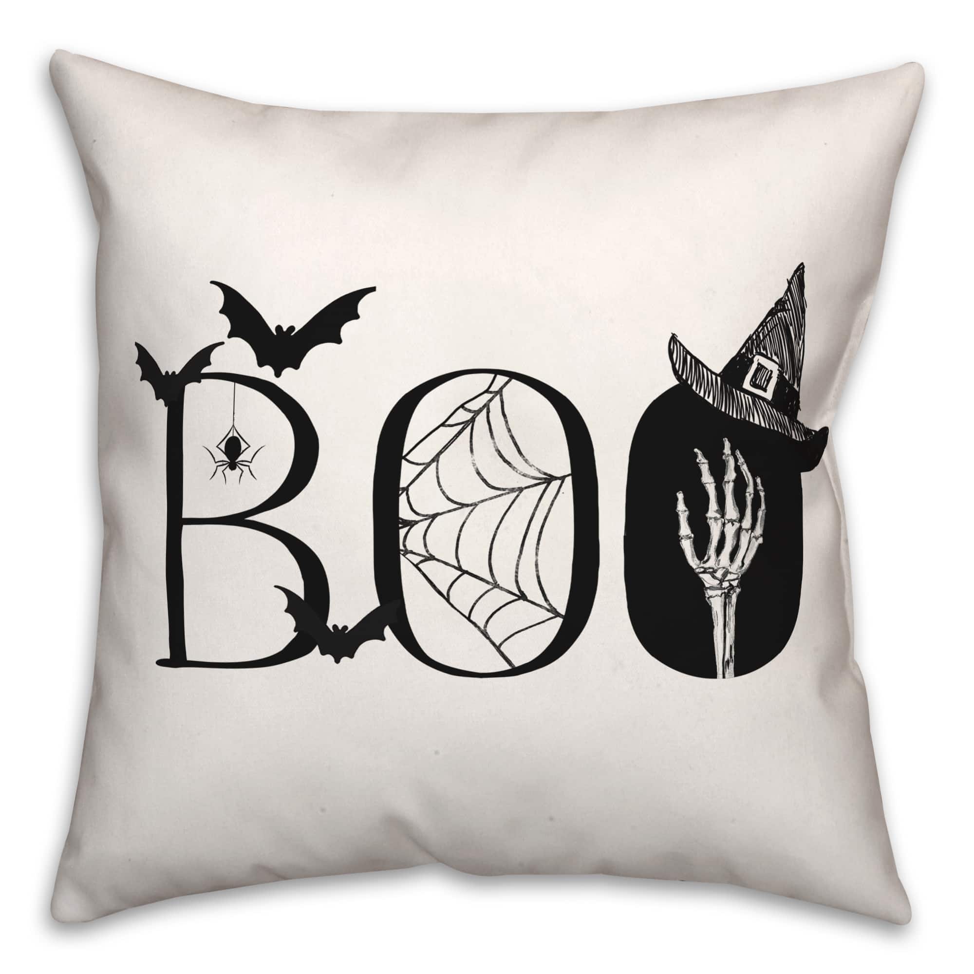 Boo Throw Pillow | Michaels