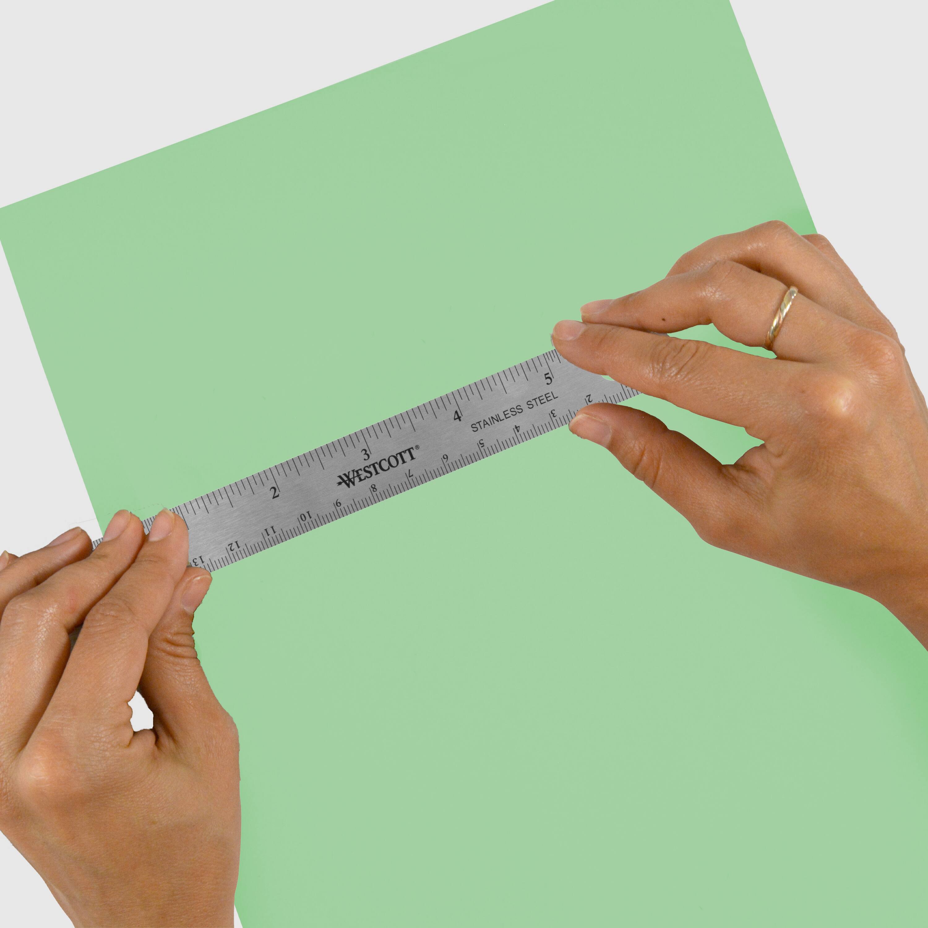 Westcott® Stainless Steel Ruler
