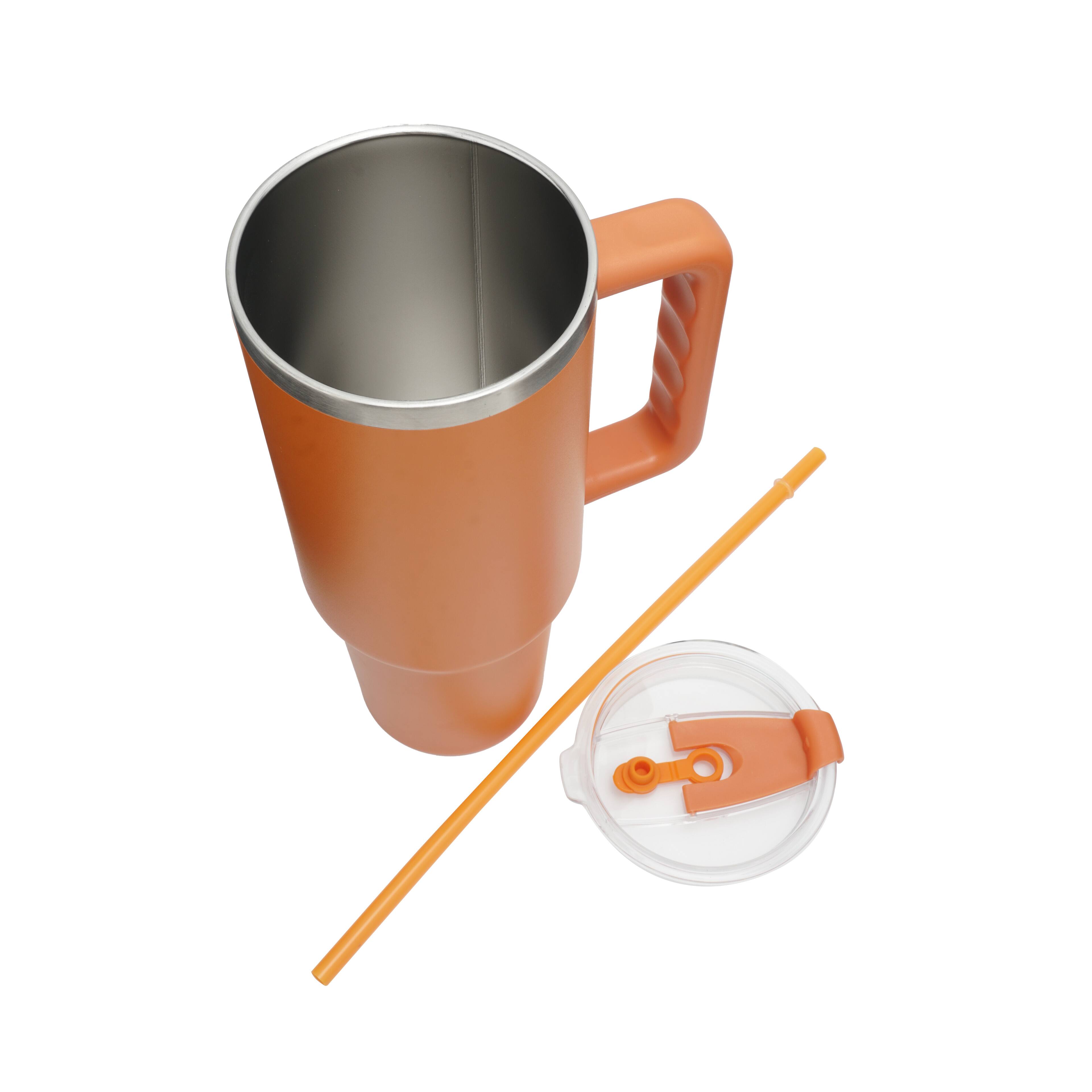 40oz. Pumpkin Spice Stainless Steel Insulated Tumbler by Ashland&#xAE;