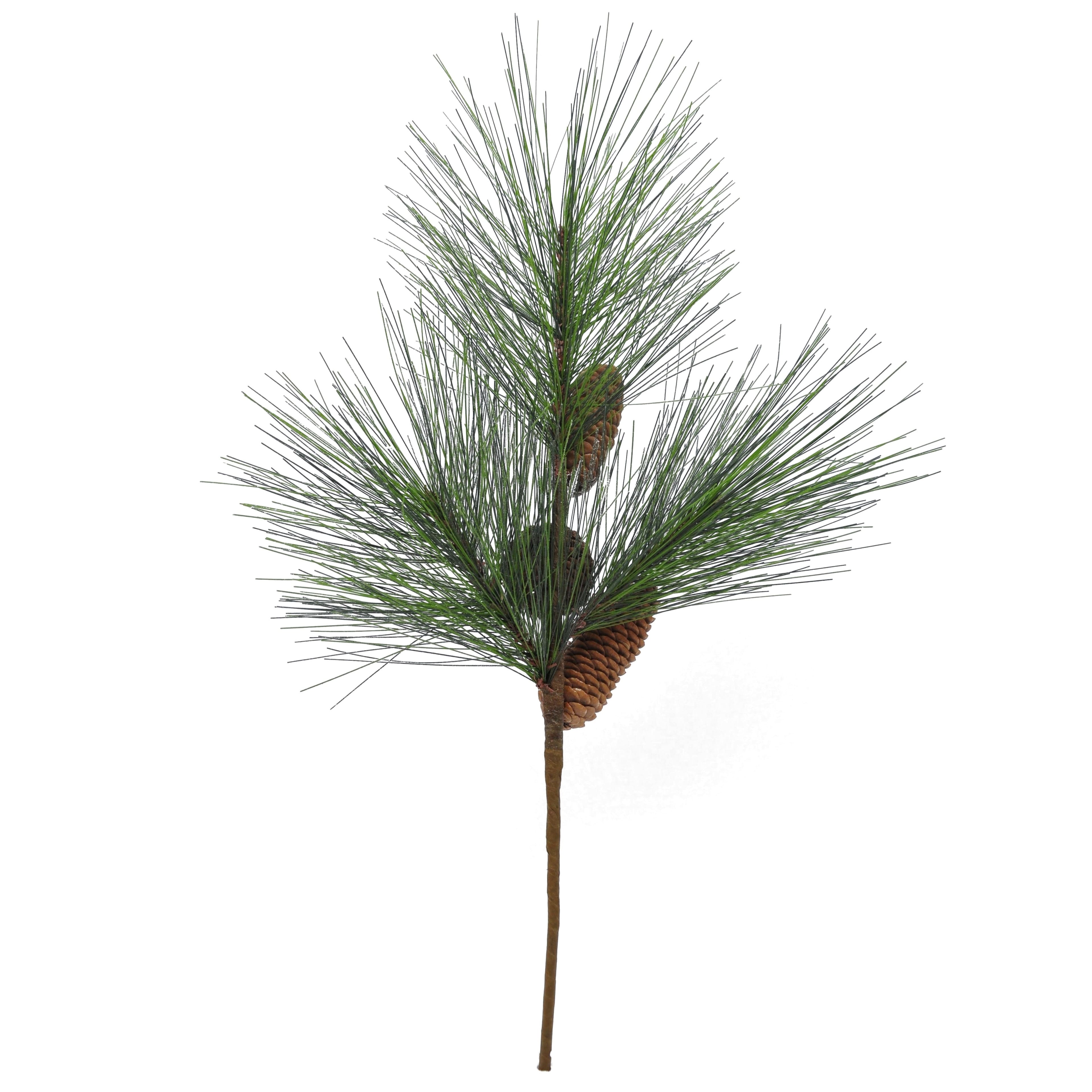 18&#x22; Flocked Pine &#x26; Pinecone Pick by Ashland&#xAE;