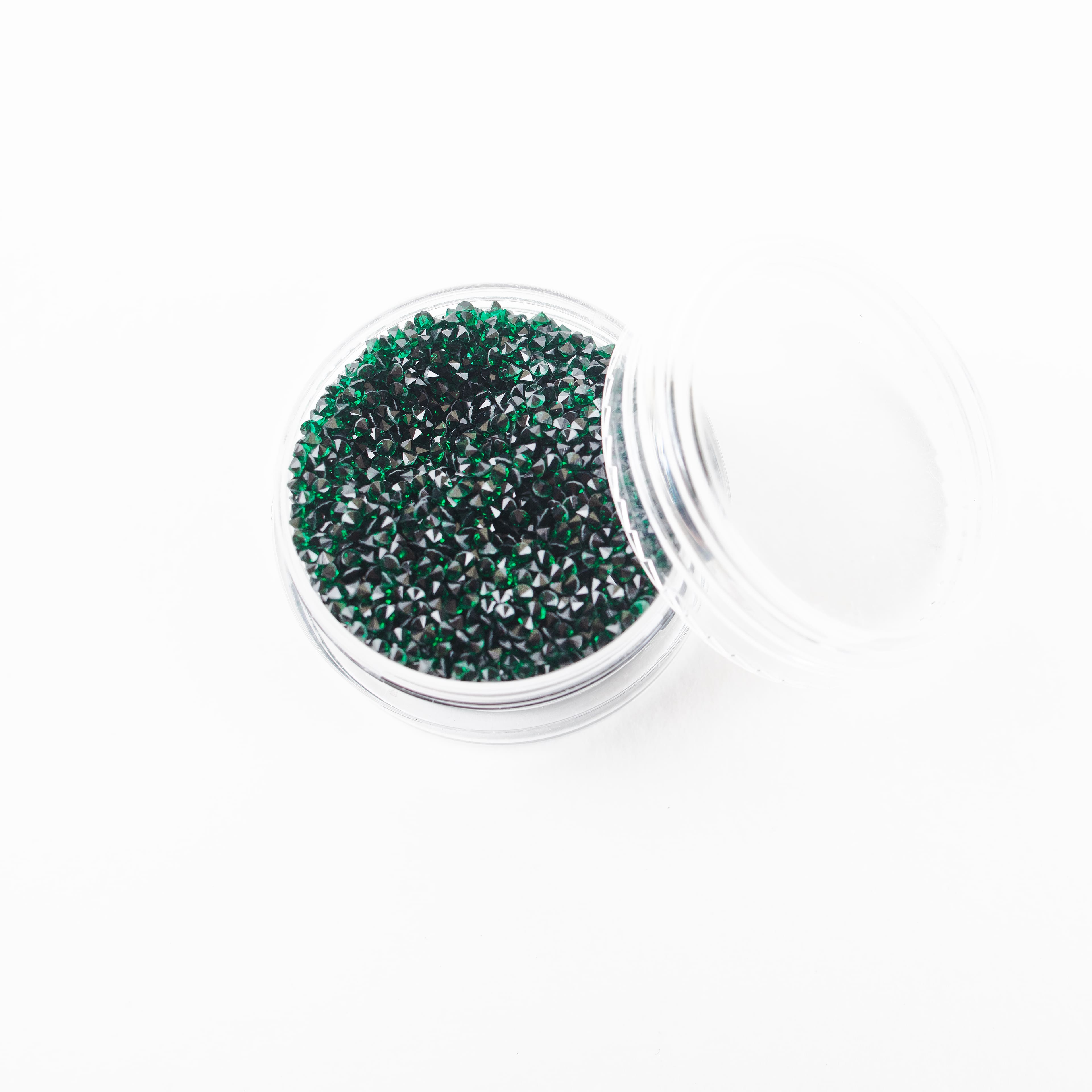 1.2mm Glass Micro Rhinestones by Bead Landing™, 0.7oz.