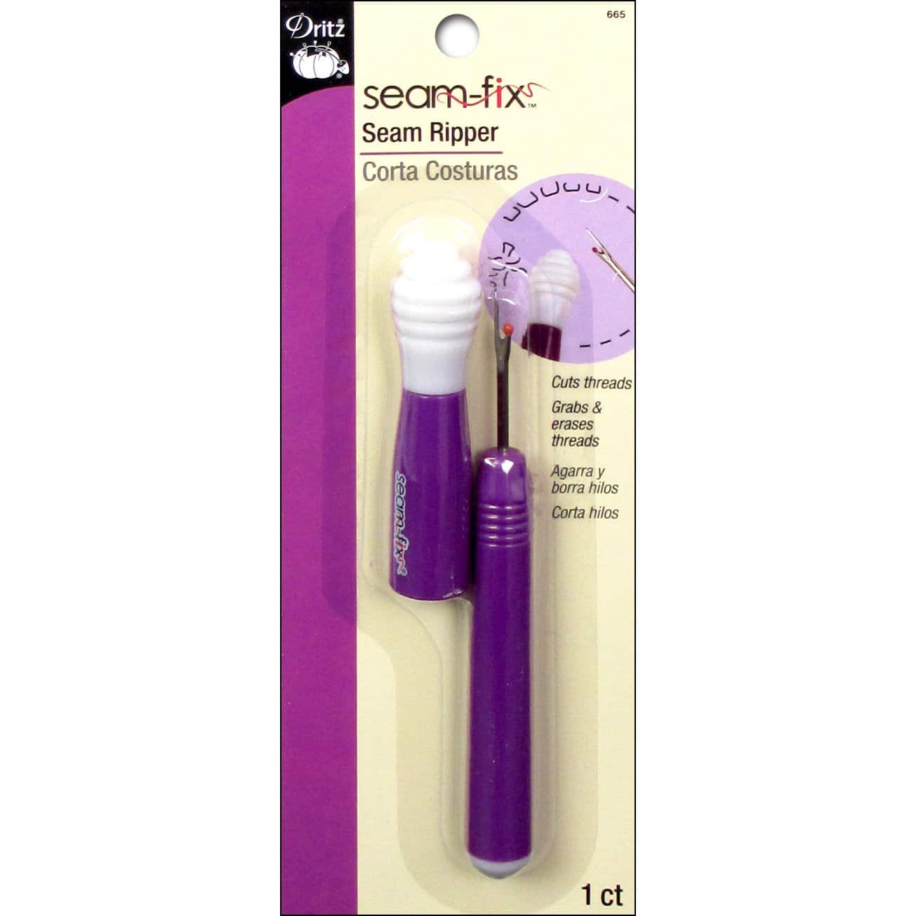Dritz® Seam Fix™ Seam Ripper Michaels