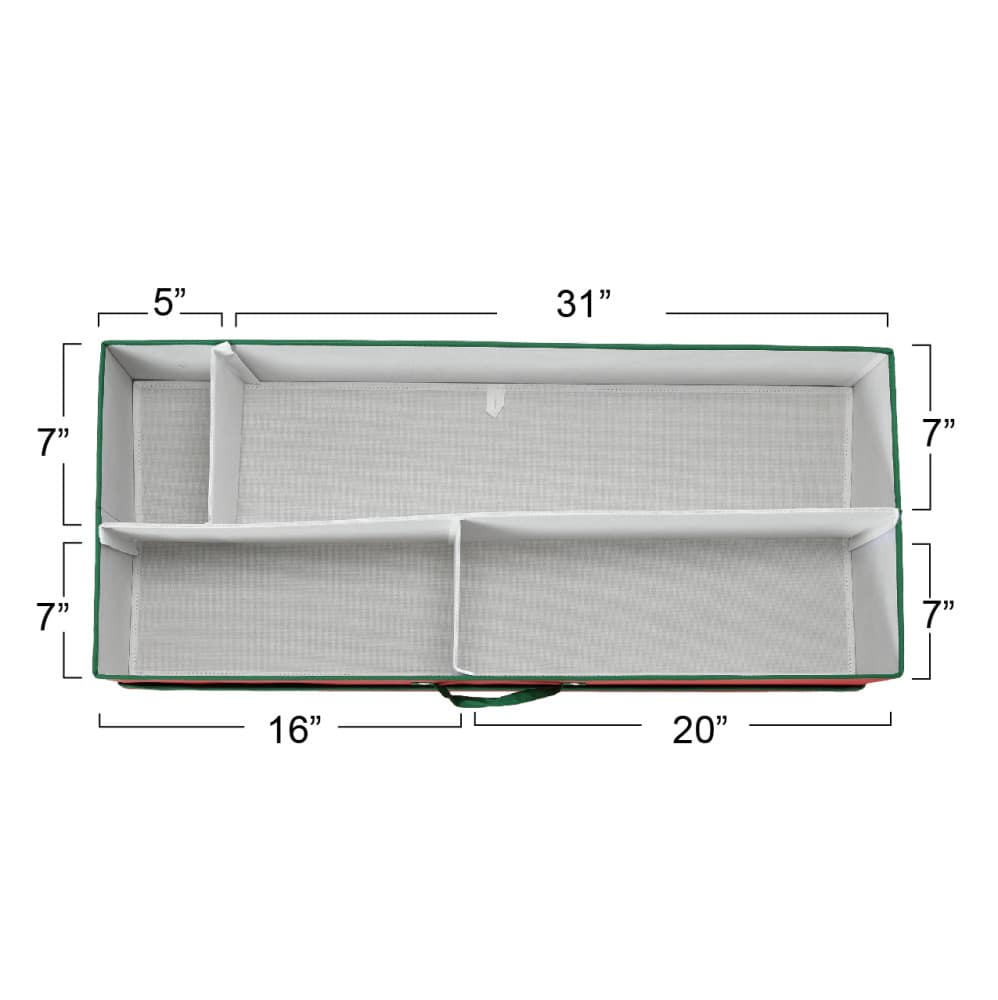 Household Essentials Gift Wrap Storage Box