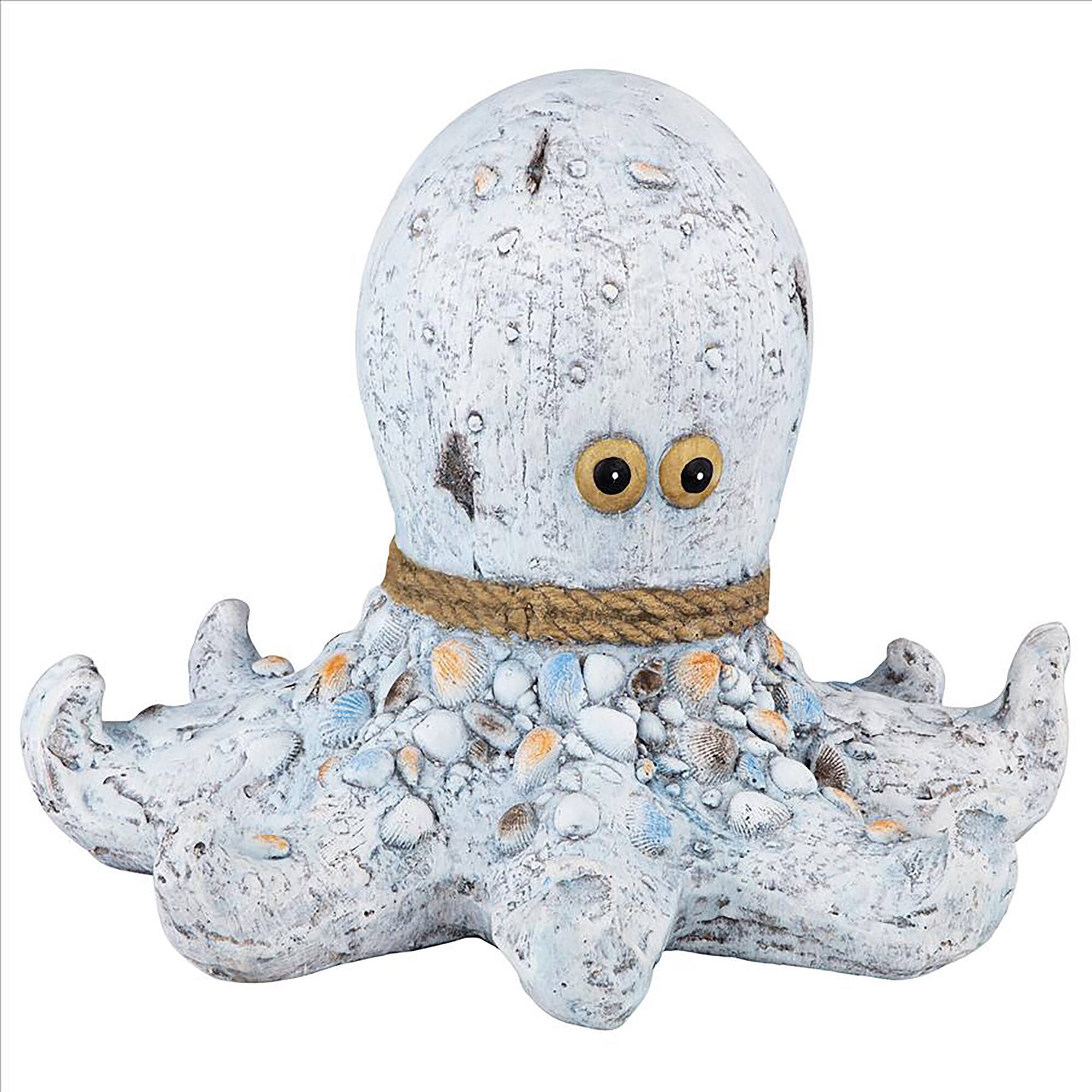 Design Toscano 11.5" Glamourpuss Octopus Tropical Garden Statue