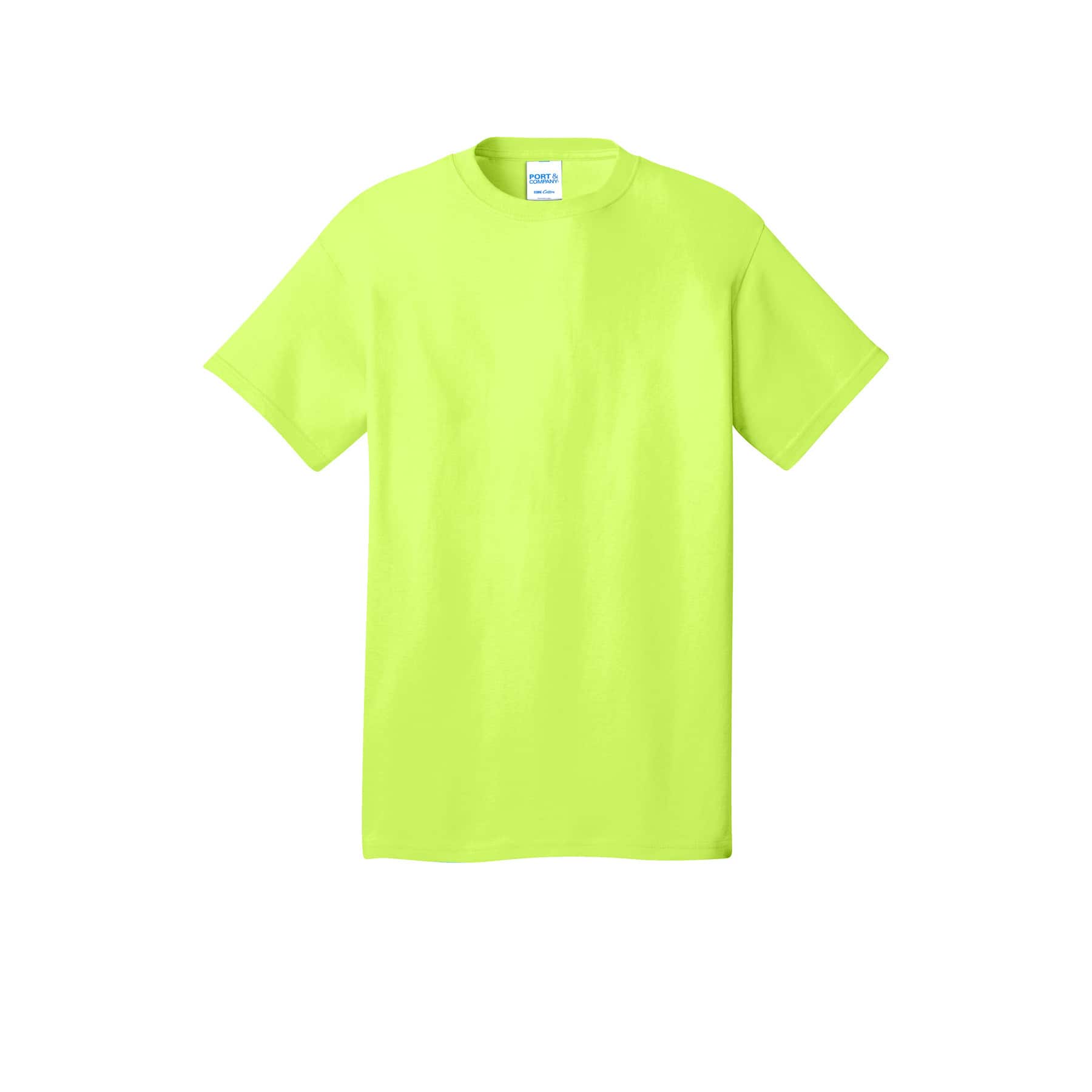 Port & Company® Neon Core Cotton T-Shirt