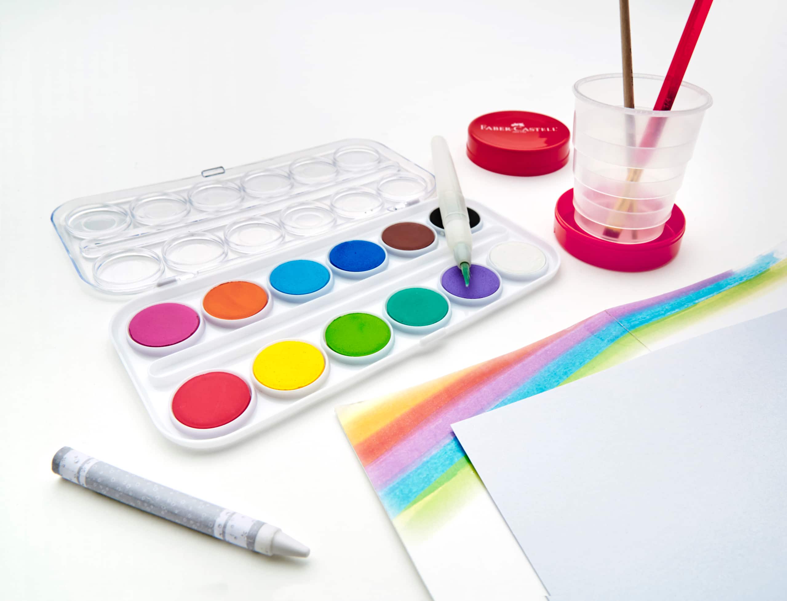 Faber-Castell&#xAE; Young Artist Learn To Watercolor Set