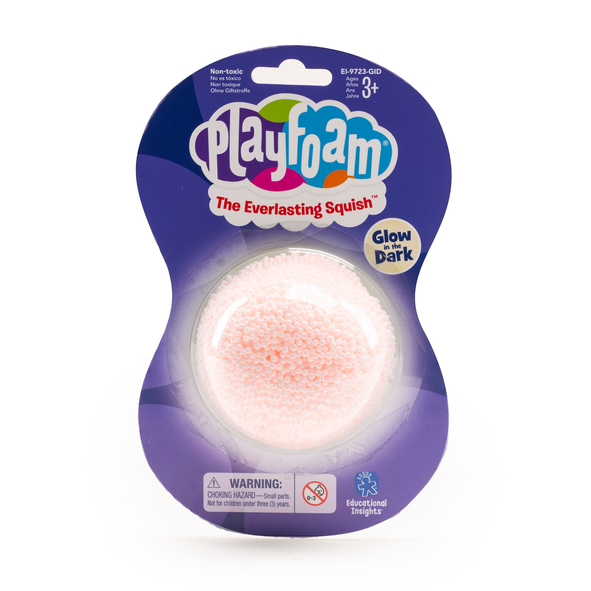 Educational Insights Jumbo Pod Glow In The Dark Playfoam Set