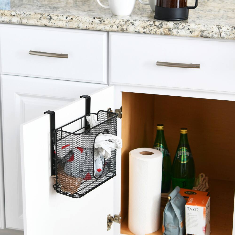 Household Essentials Over the Door Mesh Metal Basket