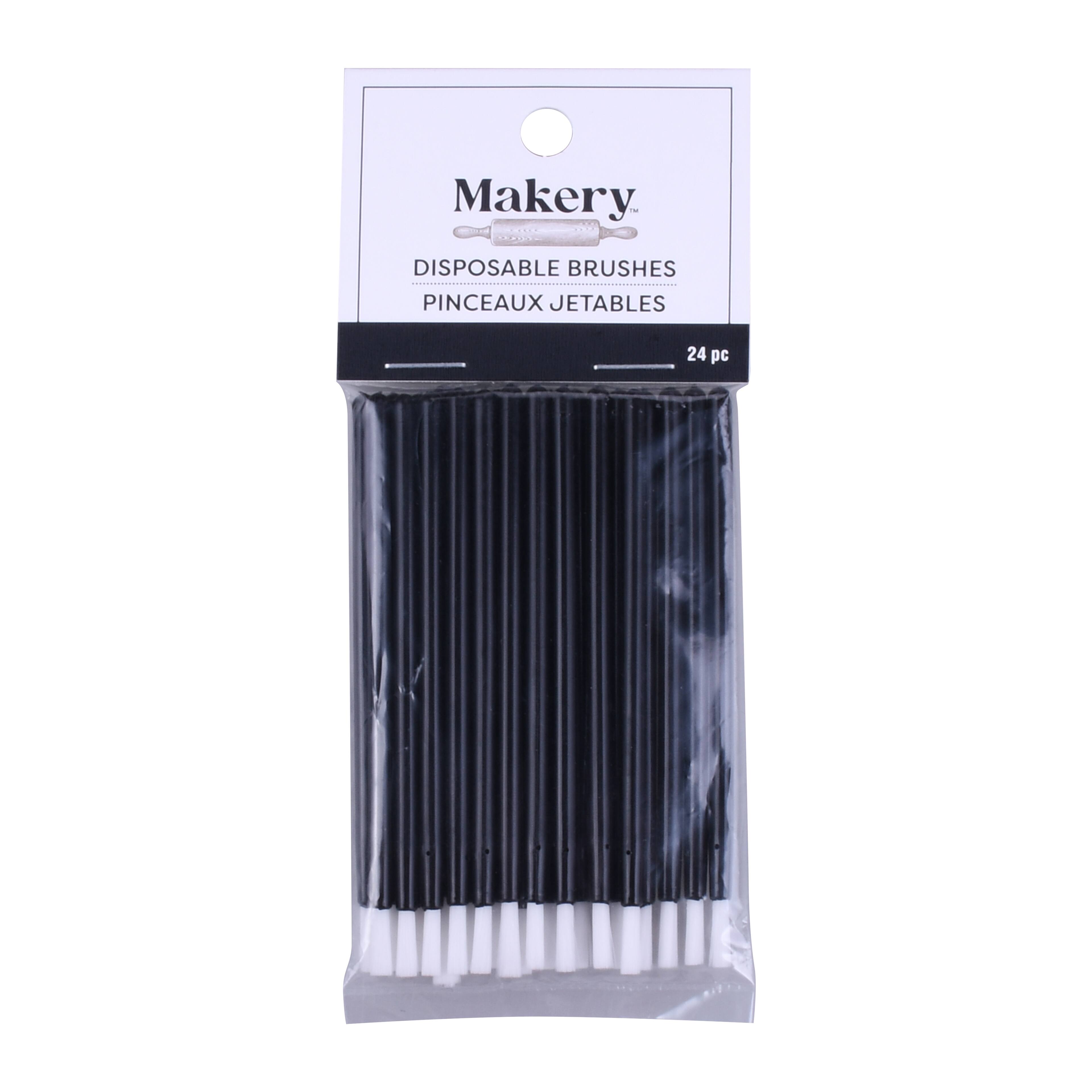 Disposable Brushes, 24ct. by Makery&#xAE;