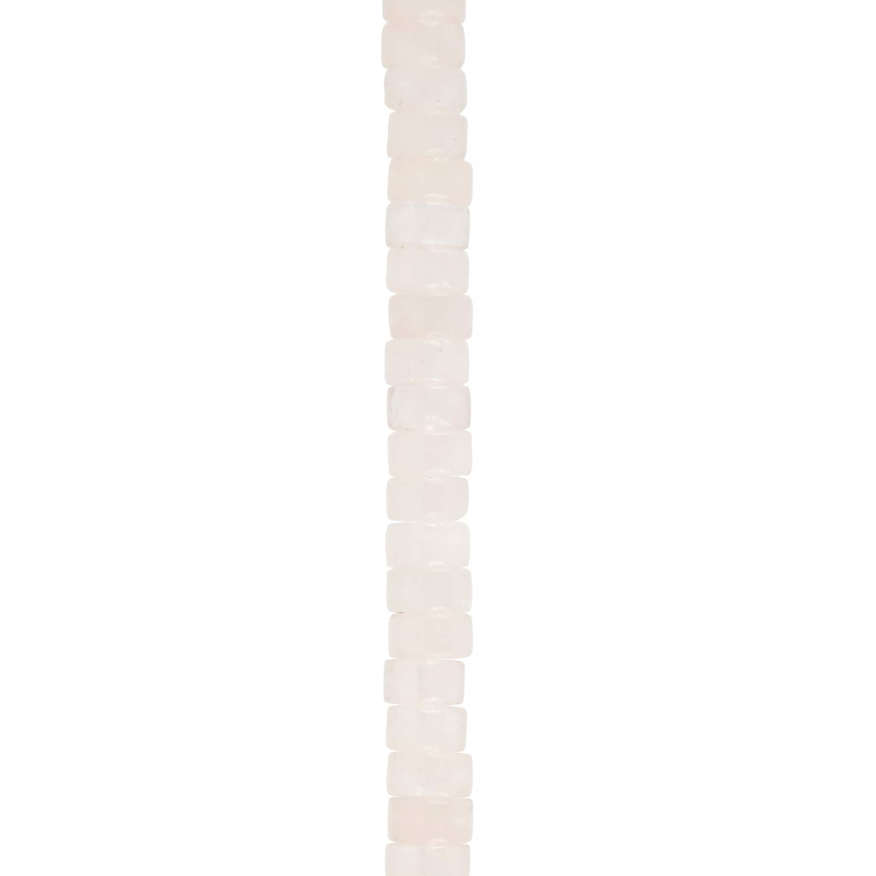 Rose Quartz Heishi Beads by Bead Landing™