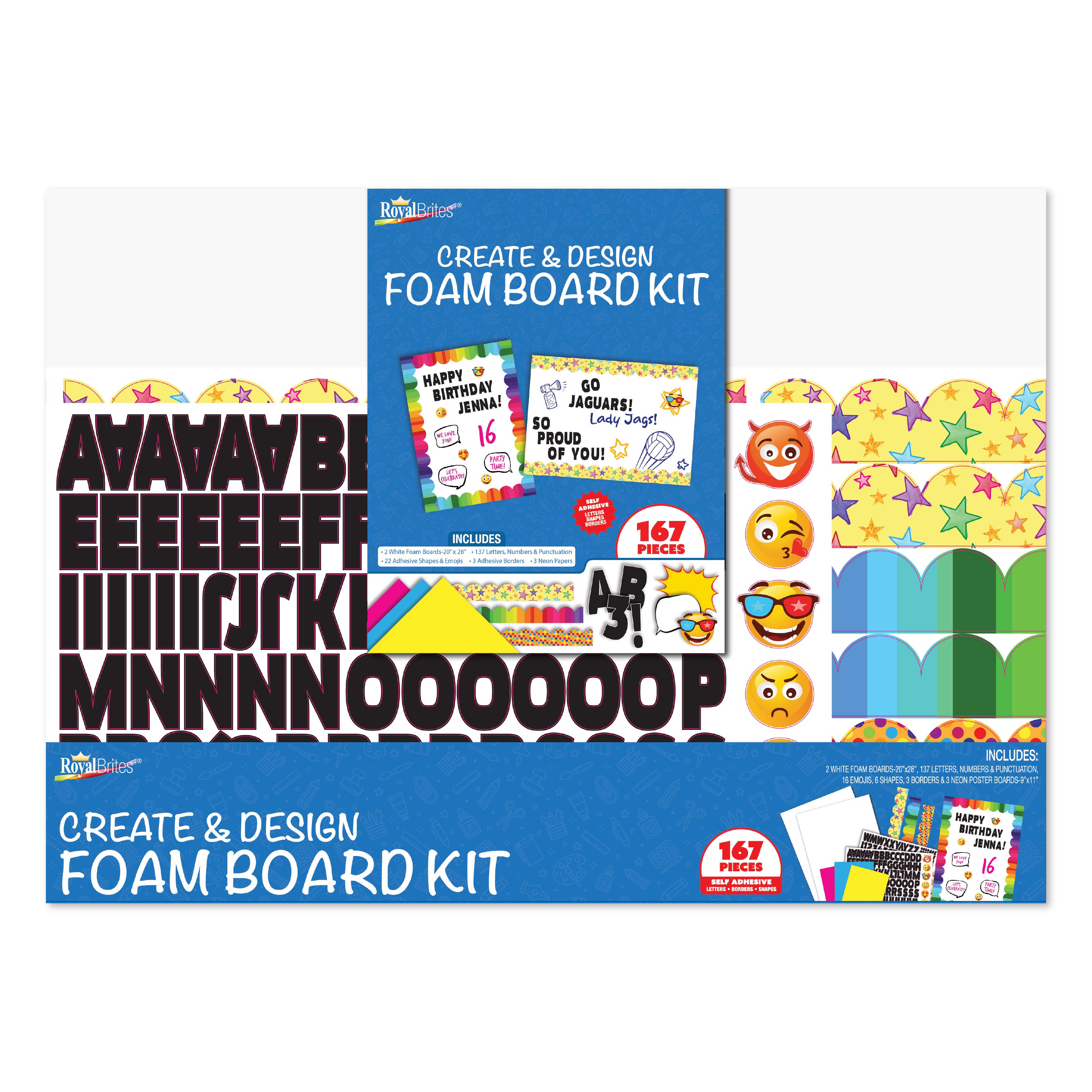 Royal Brites&#xAE; Create &#x26; Design Foam Board Kit