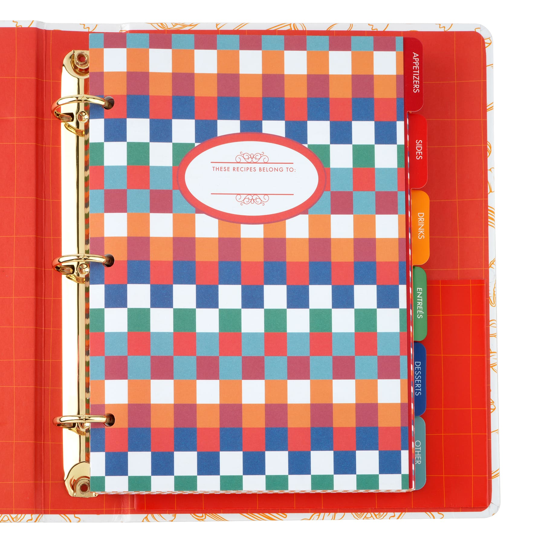 9.25&#x22; Secret Family Recipes Binder by Ashland&#xAE;