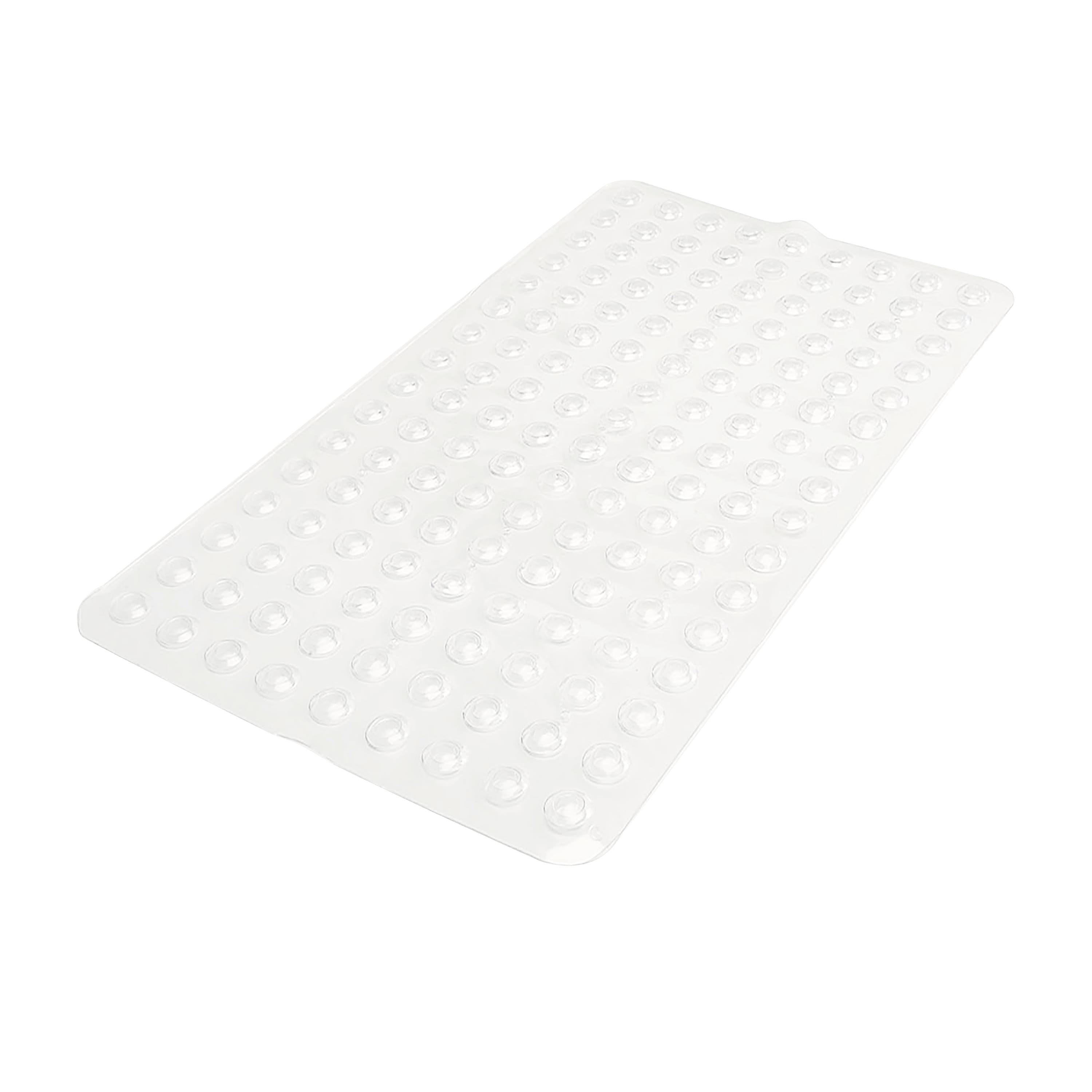 Bath Bliss Clear Sanitized Non-Slip Bath Mat