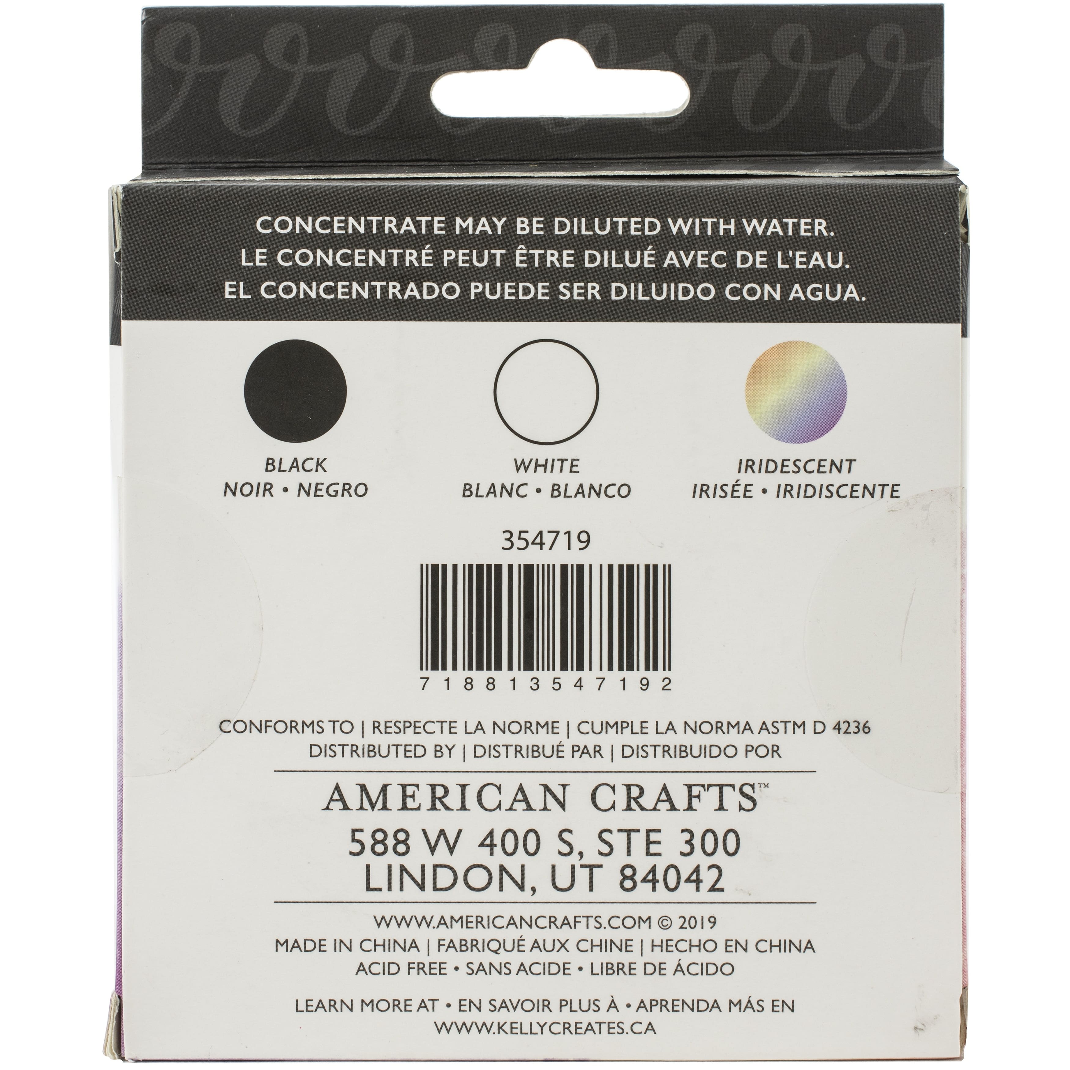 Kelly Creates Liquid Watercolor Ink Set