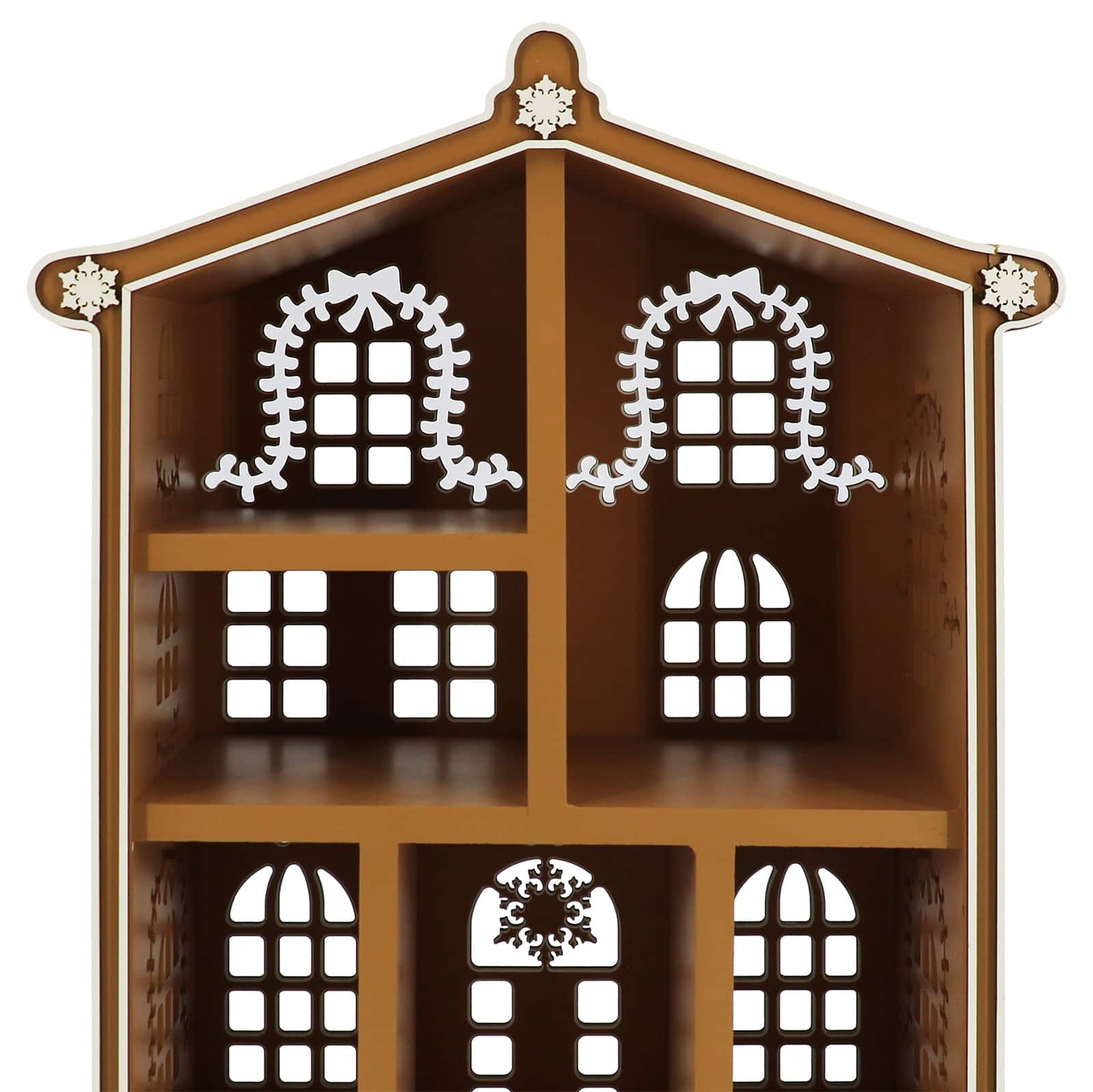 18&#x22; Gingerbread House Wood Cubby by Ashland&#xAE;