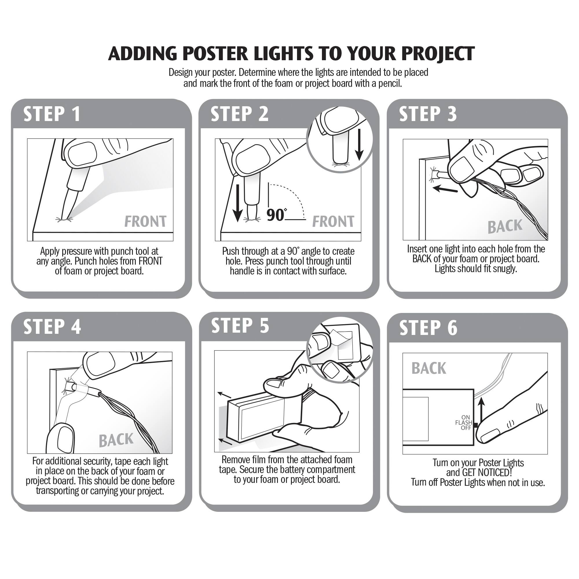 ArtSkills&#xAE; 20ct. Cool White LED String Lights