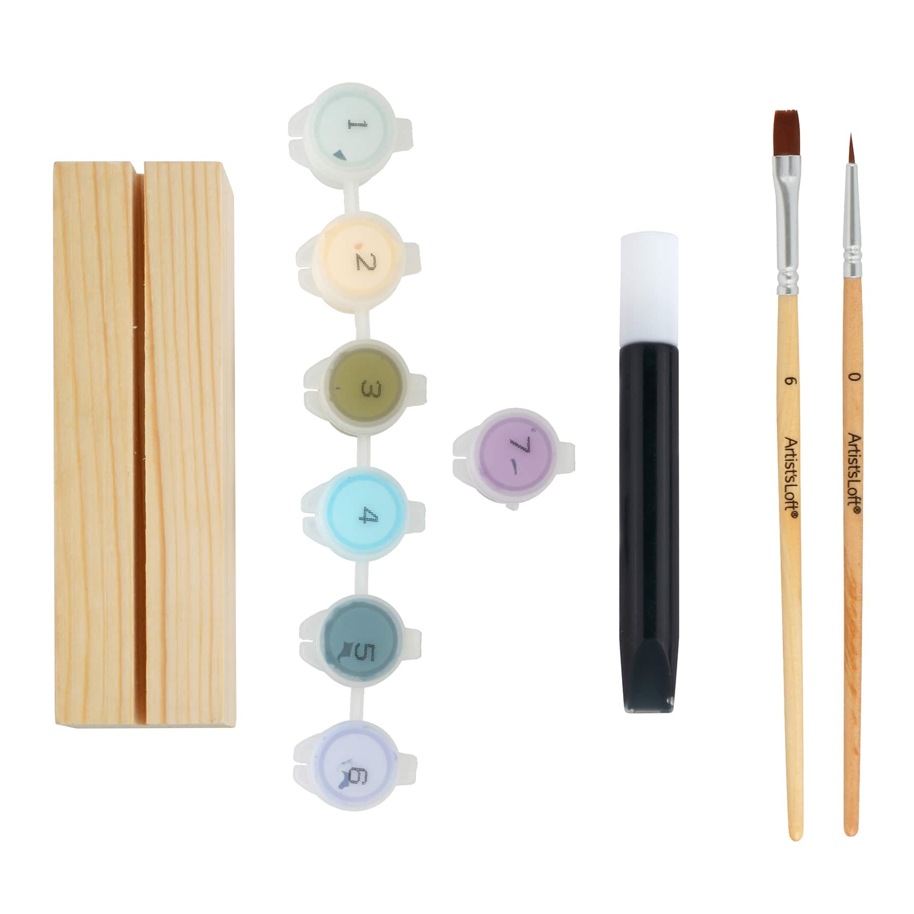 5" x 7" Celestial Paint-by-Number Acrylic Surface Kit by Artist's Loft®