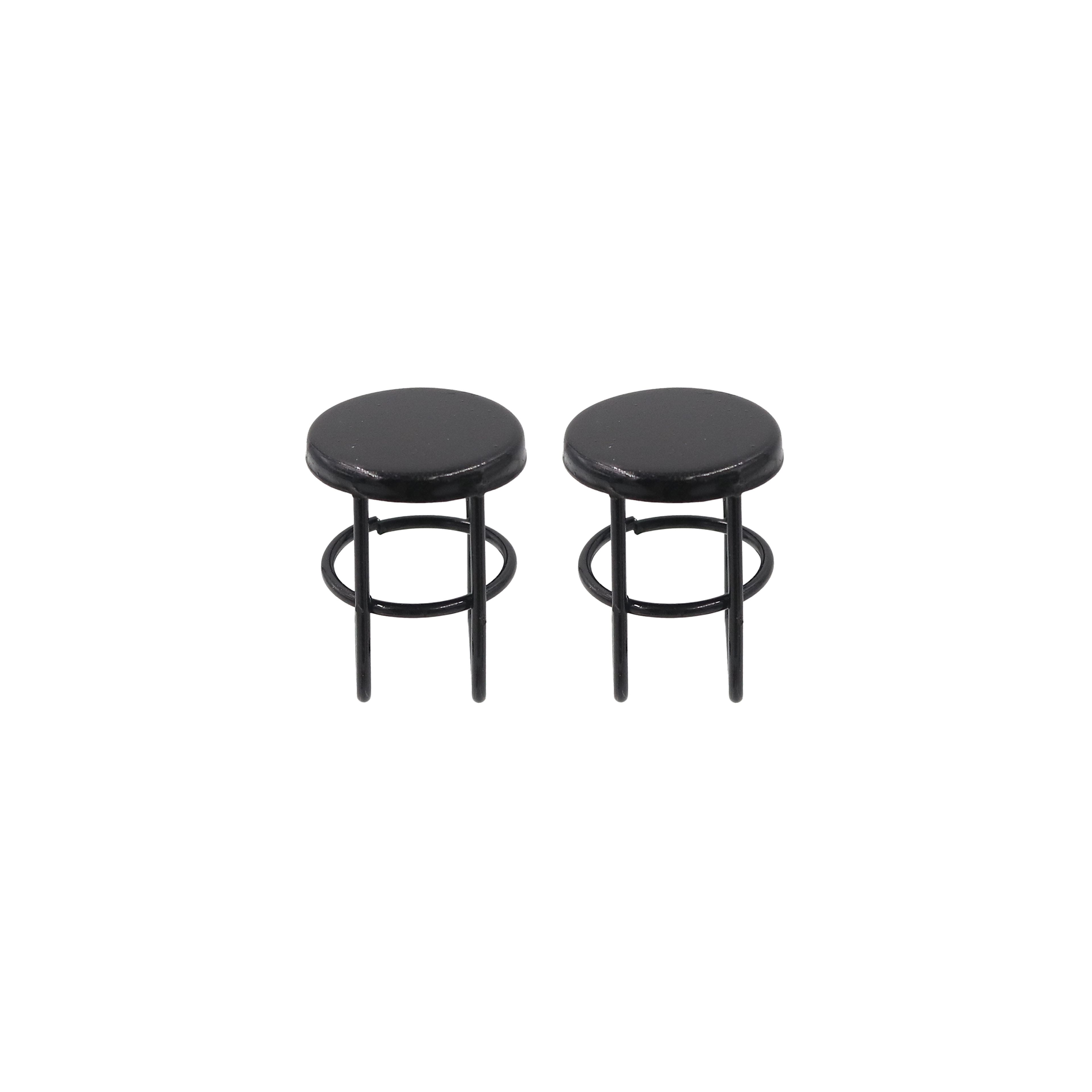 Miniature Black Stools, 2ct. by Make Market®