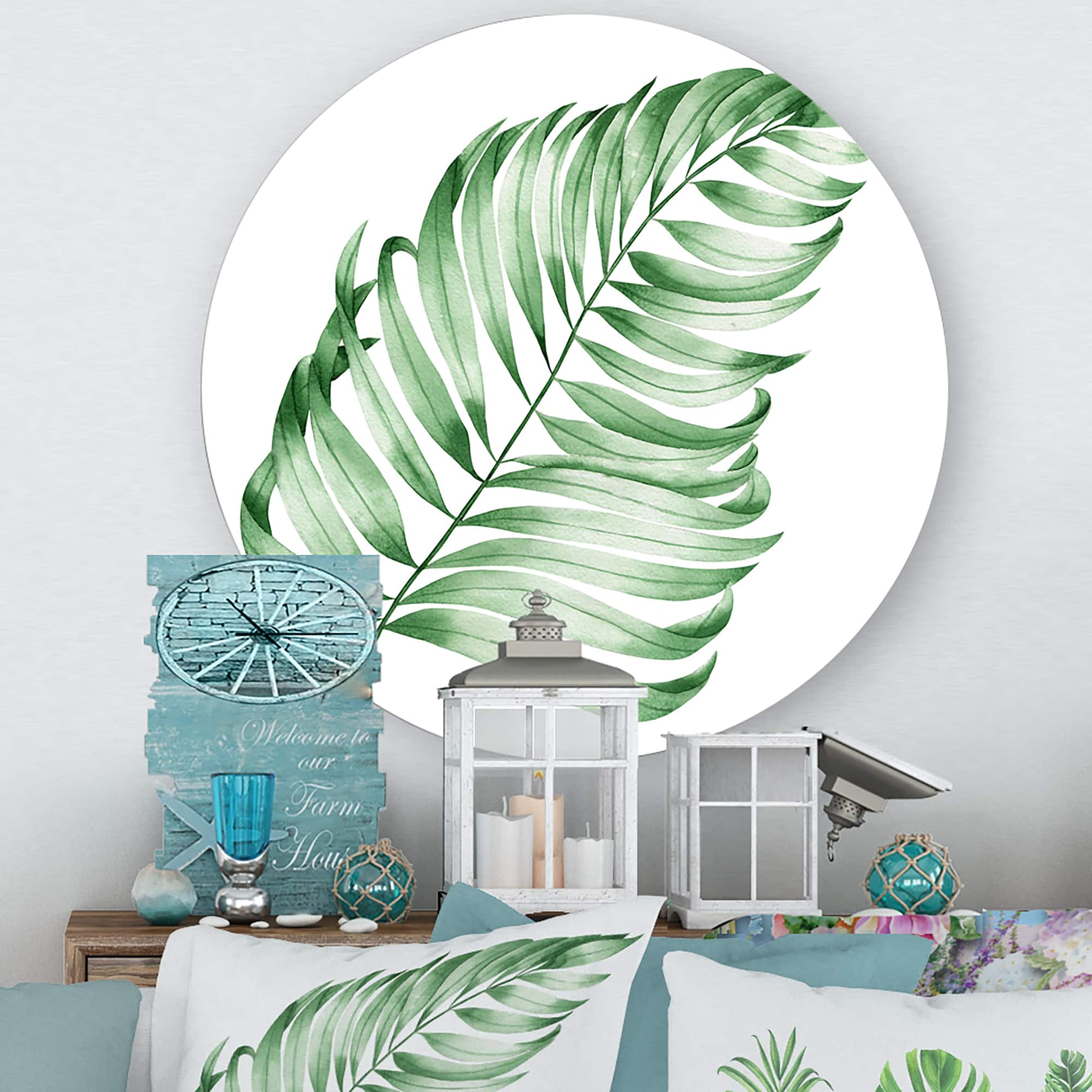 Designart - Tropical Leaf Of Monstera II