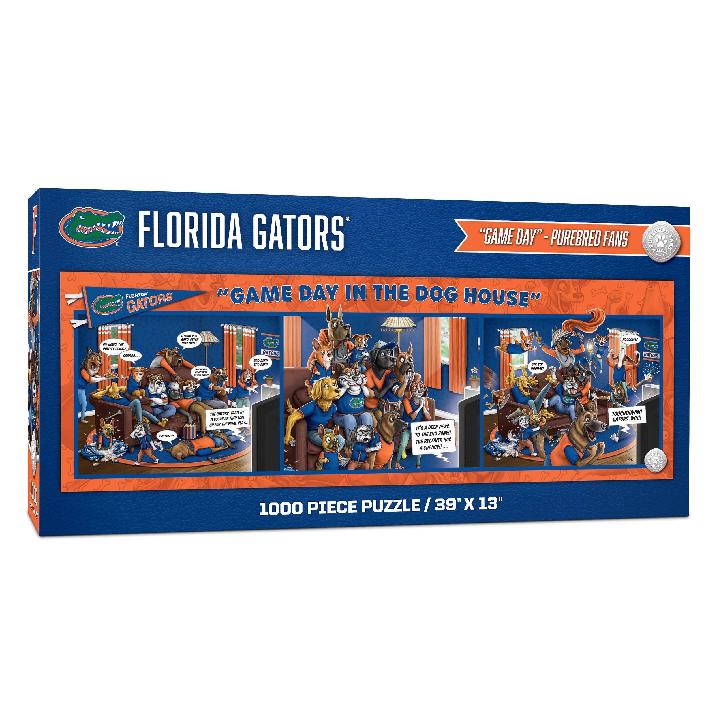 College Game Day in the Dog House 1,000 Piece Puzzle