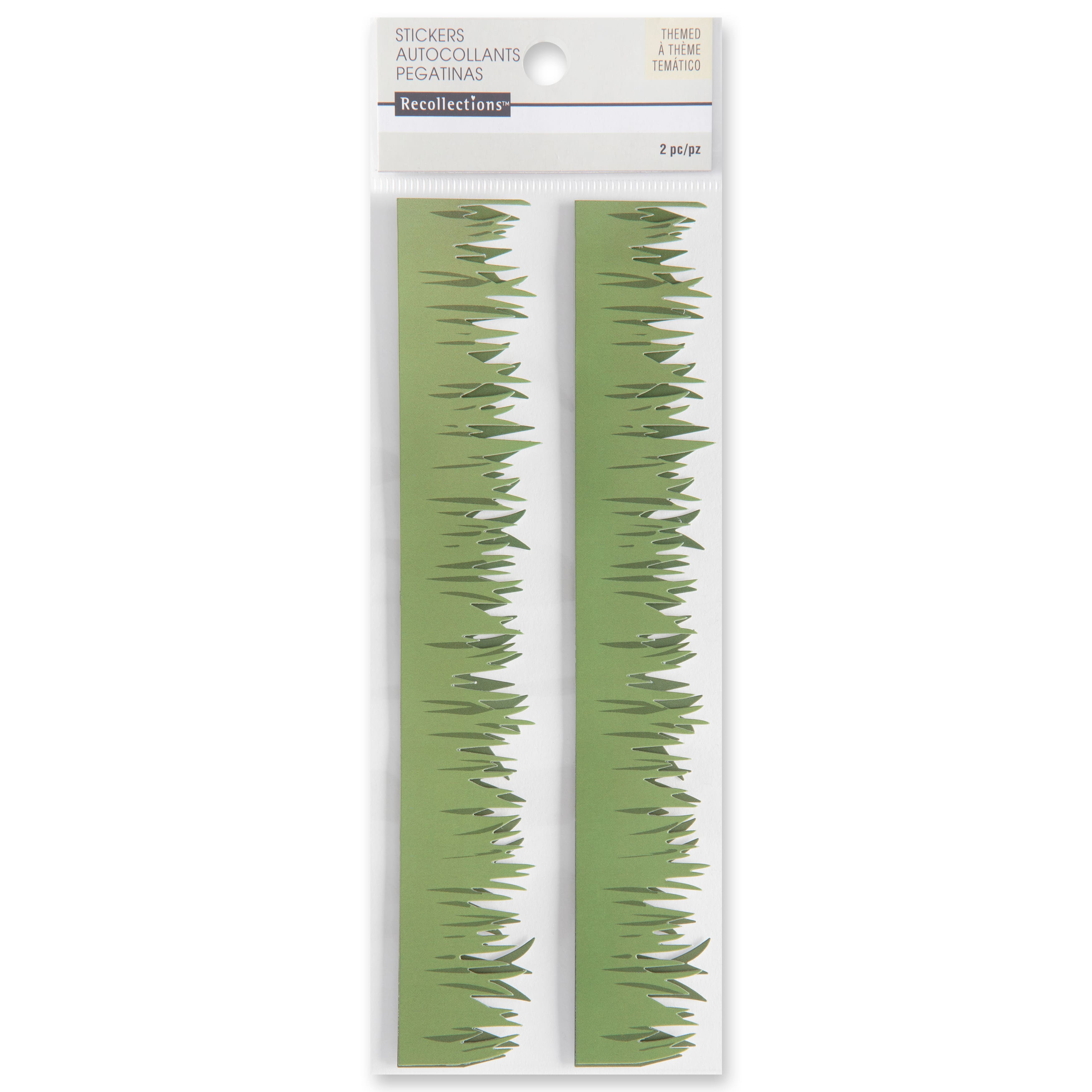 12 Packs: 2 ct. (24 total) Grass Border Stickers by Recollections™