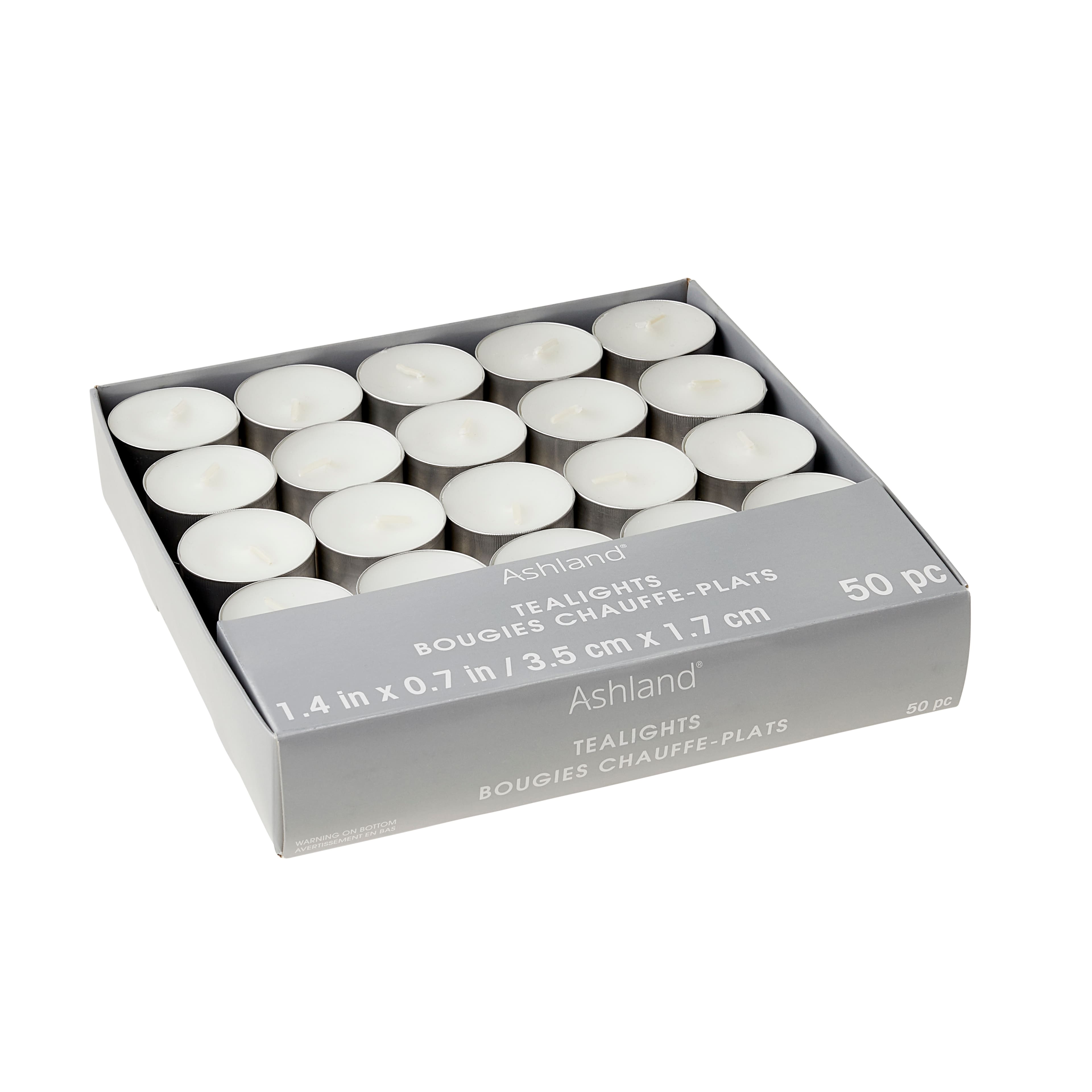 Basic Elements™ White 6-Hour Unscented Tealights By Ashland®