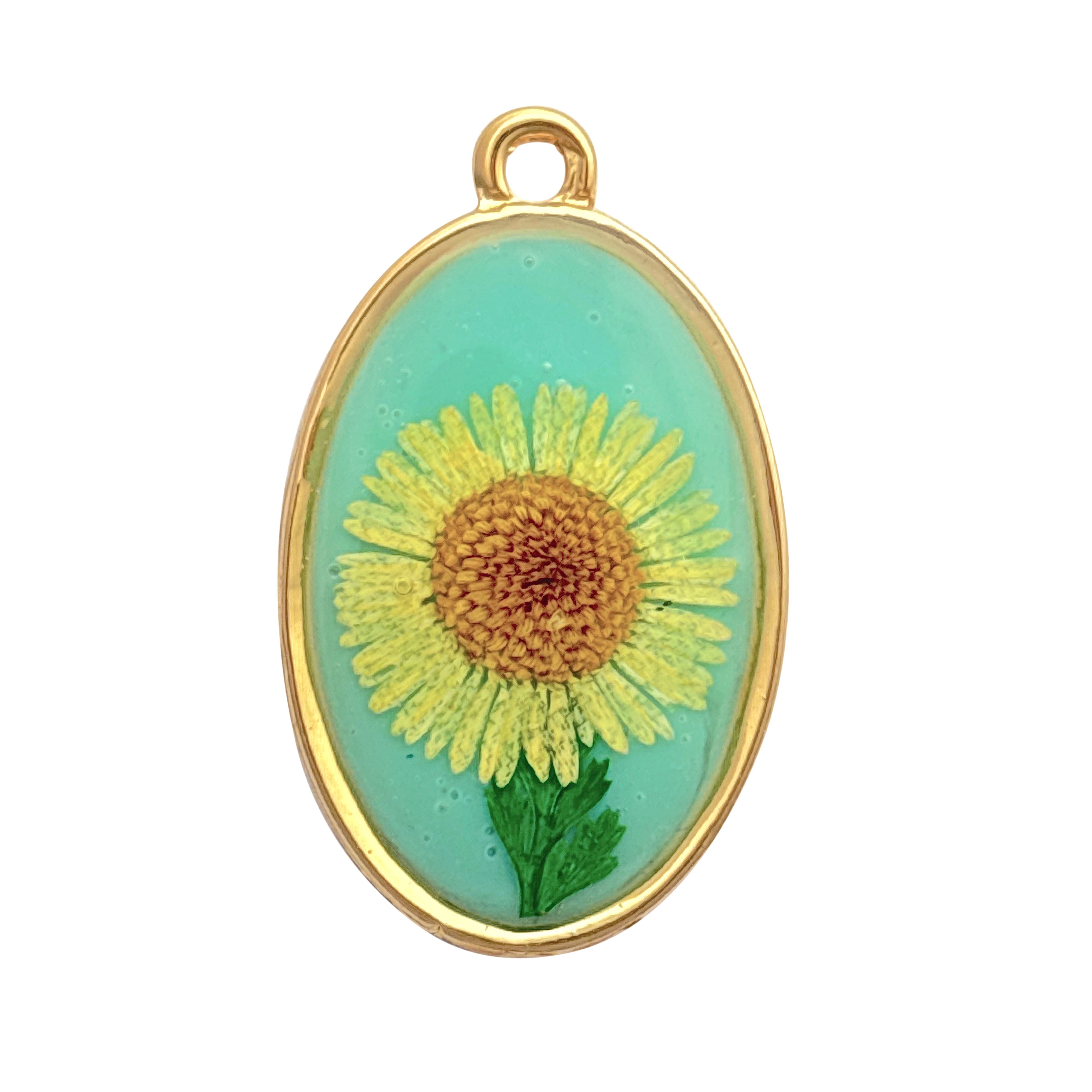 Blue Moon Studio&#x2122; UV Resin Craft 29mm Birth Month Flower Fillers, 24ct.