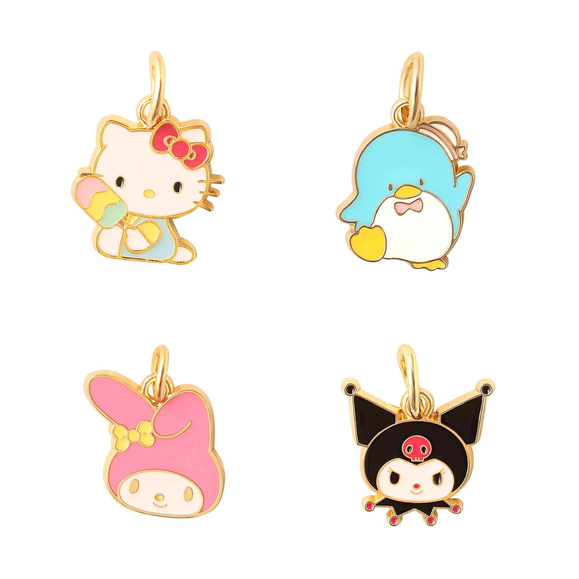 Hello Kitty® Friends Enamel Charm Set
