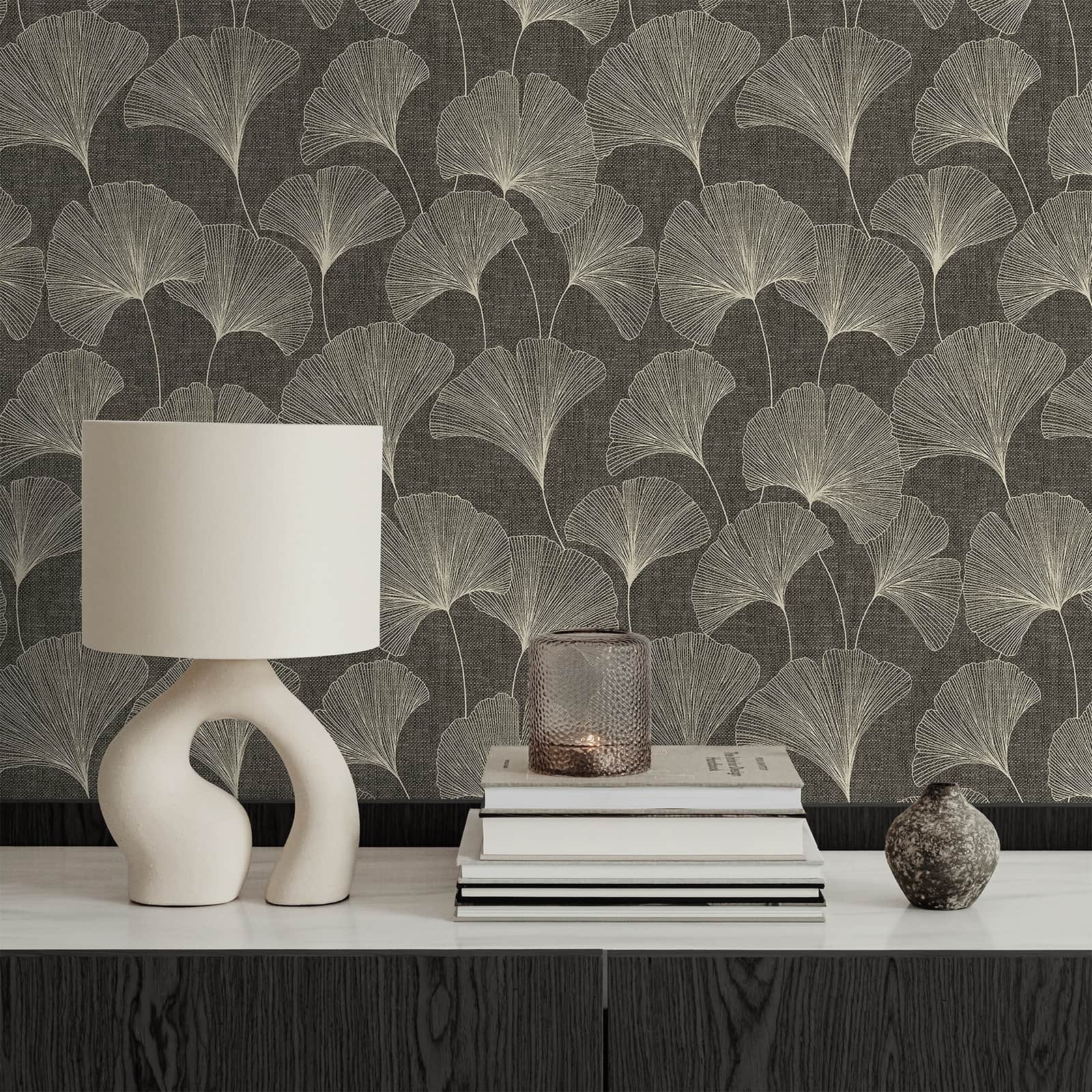 Surface Style Ginkgo Peel & Stick Wallpaper