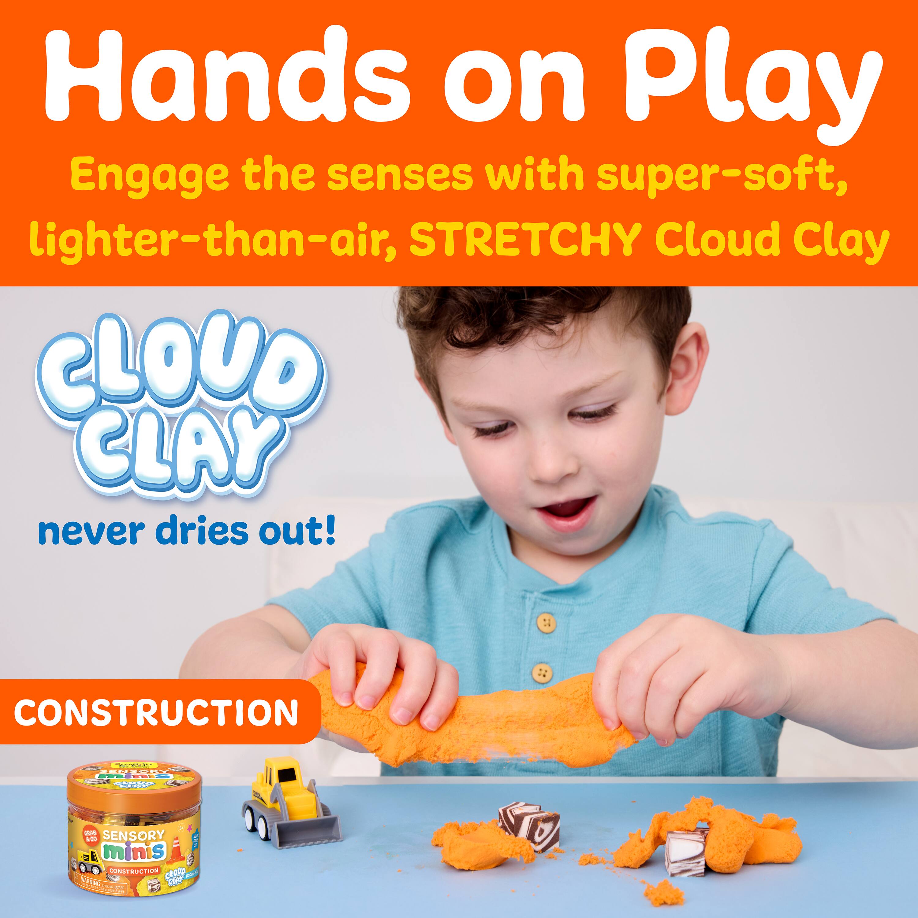 Creativity for Kids Sensory Minis Construction Play Kit