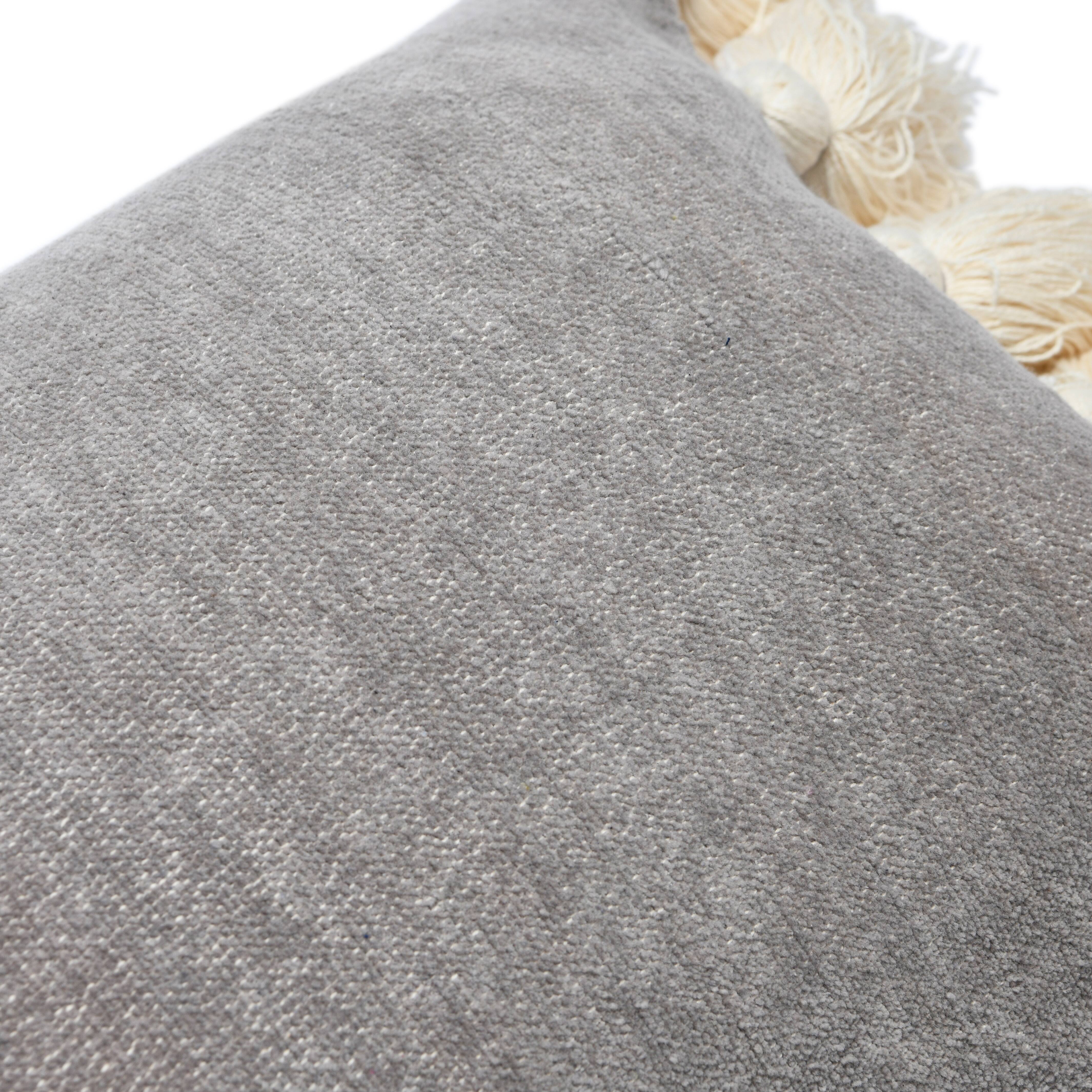 Hello Honey® Cotton Chenille Lumbar Pillow with Tassels